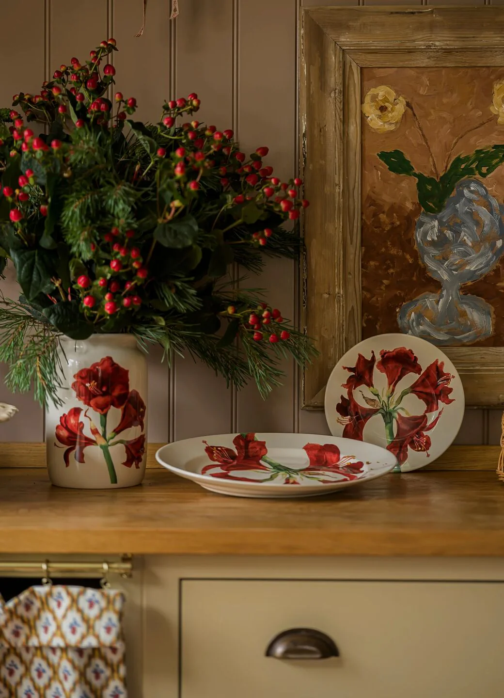 Amaryllis Medium Dinner Plate, 8.5 Inch - Image 5