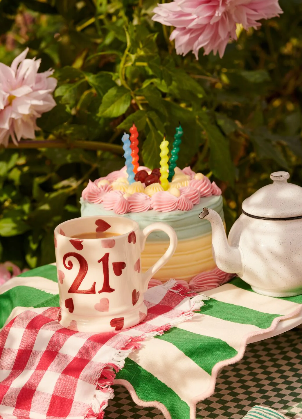 Personalised Milestone Birthday/Anniversary 1/2 Pint Mug - Image 2