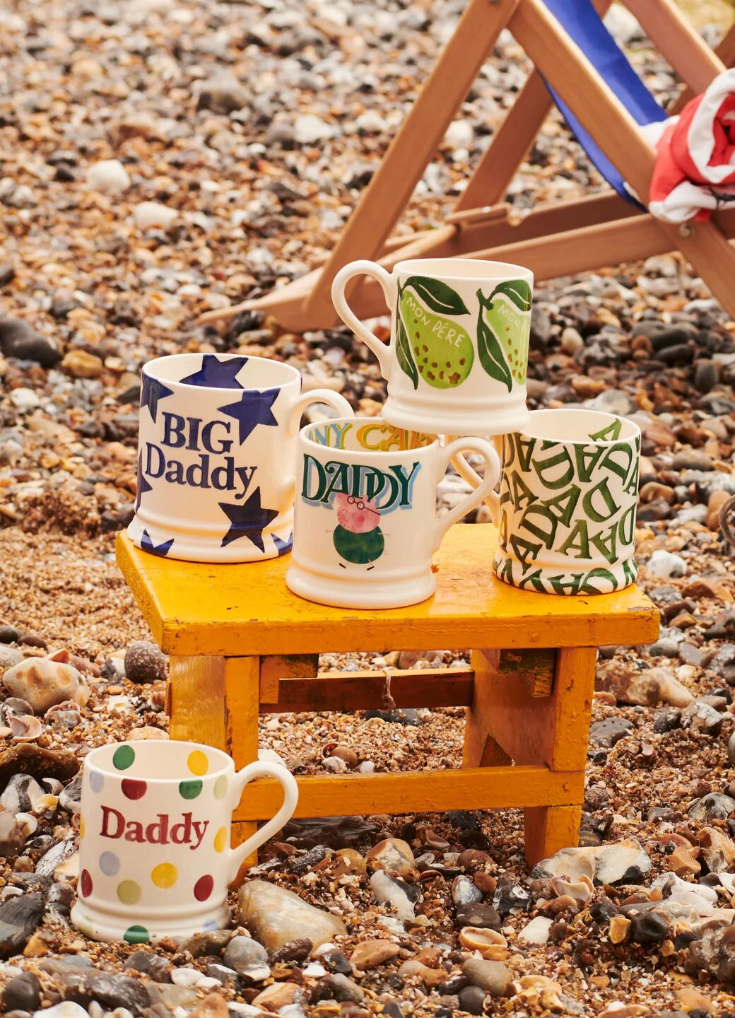 Big Blue Star Big Daddy Large Mug - Image 6