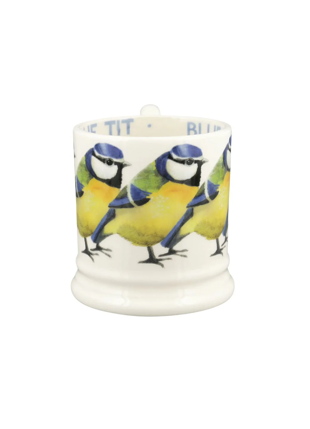 Birds Blue Tit 1/2 Pint Mug - Image 4
