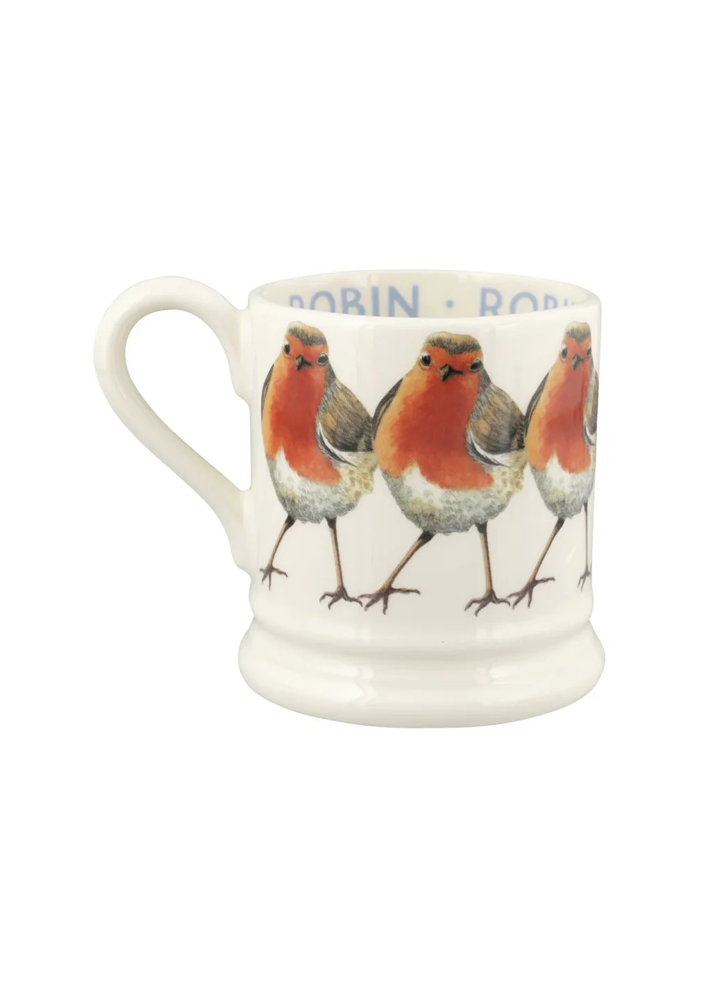 Birds Robin 1/2 Pint Mug - Image 3