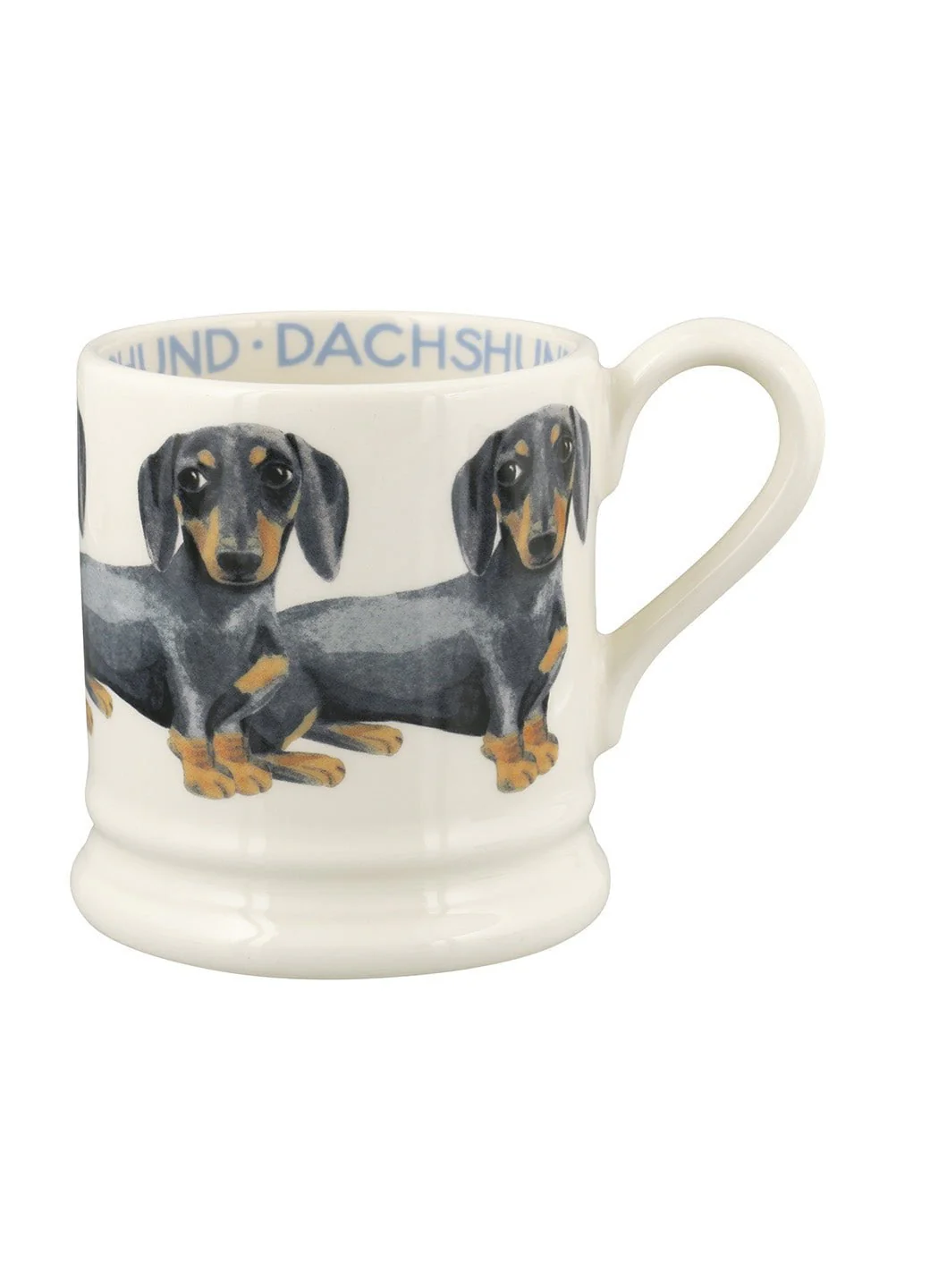 Black & Tan Dachshund 1/2 Pint Mug - Image 2