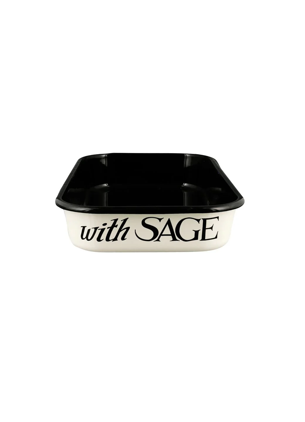 Black Toast 34Cm Enamel Roasting Tray - Image 4