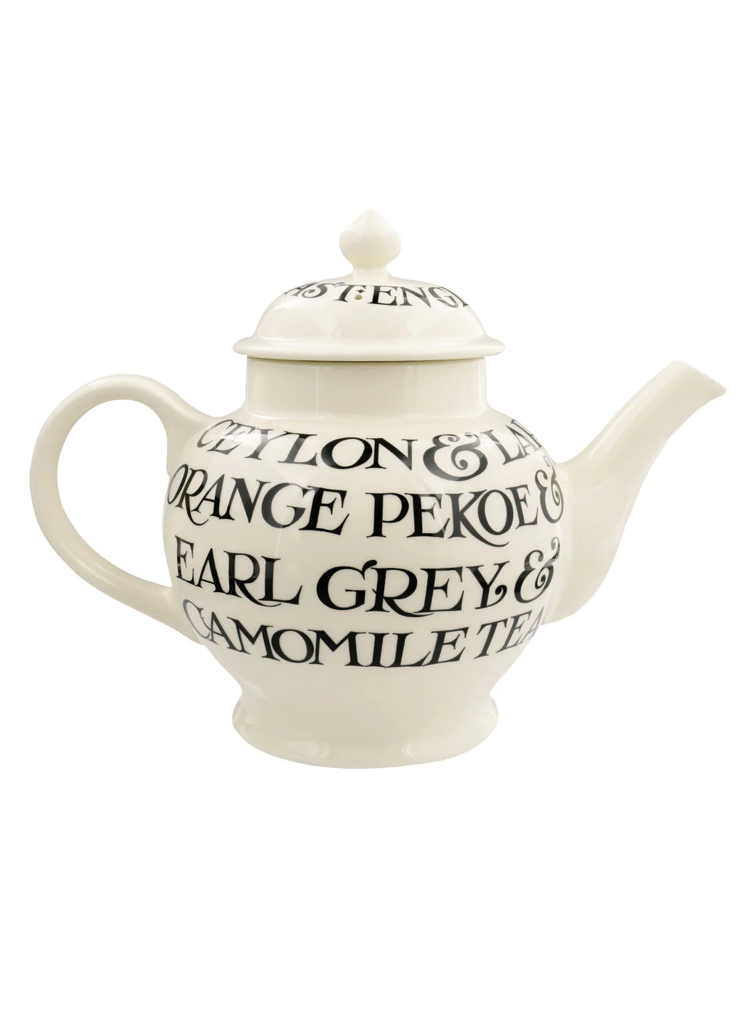 Black Toast 4 Mug Teapot - Image 3