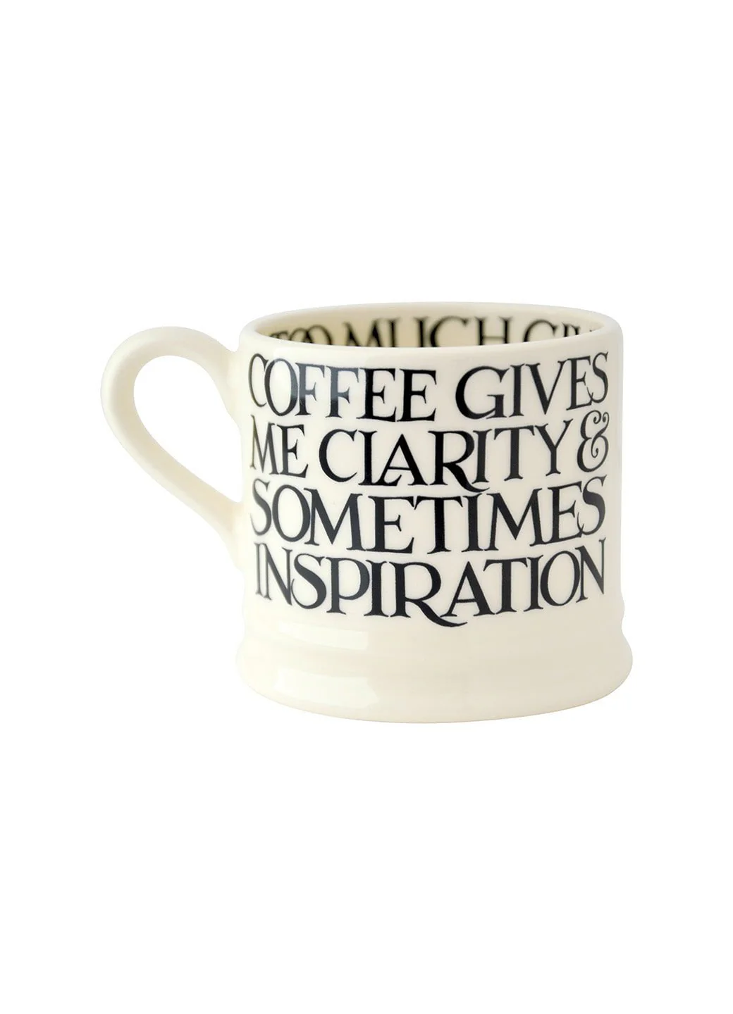 Seconds Black Toast Small Mug - Image 5