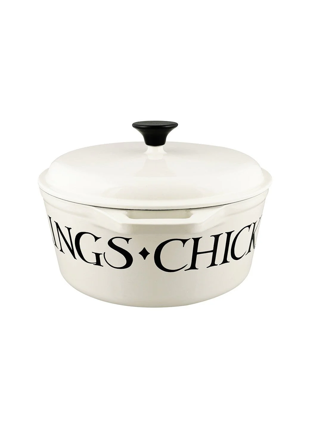 Black Toast Cast Iron Casserole Pot - Image 2