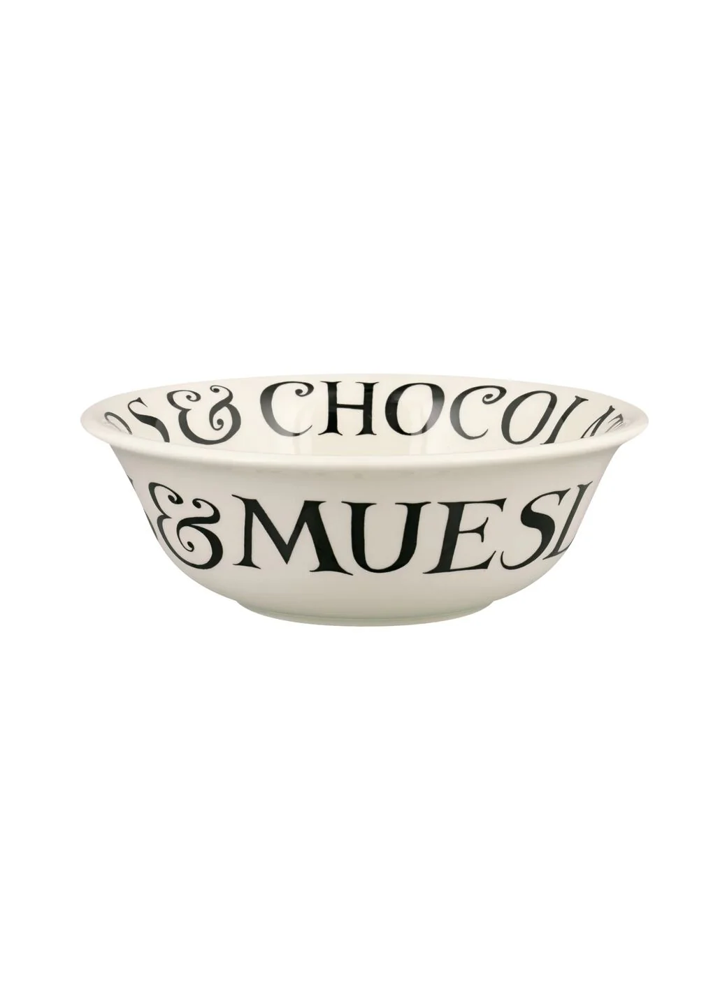 Black Toast Cereal Bowl - Image 3
