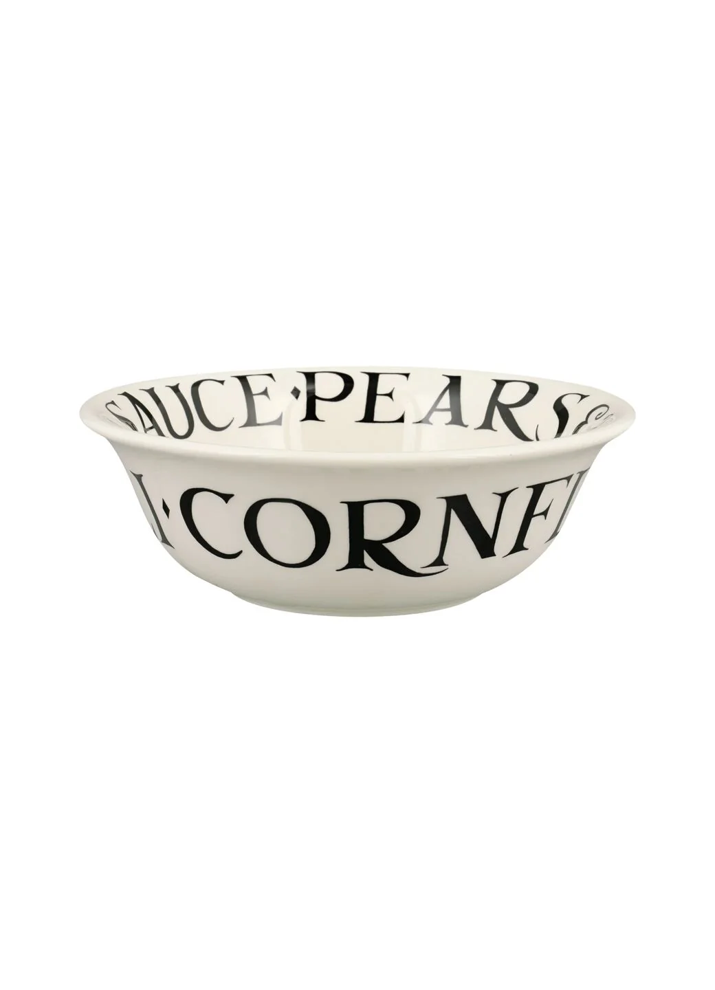 Black Toast Cereal Bowl - Set of 4 - Image 2