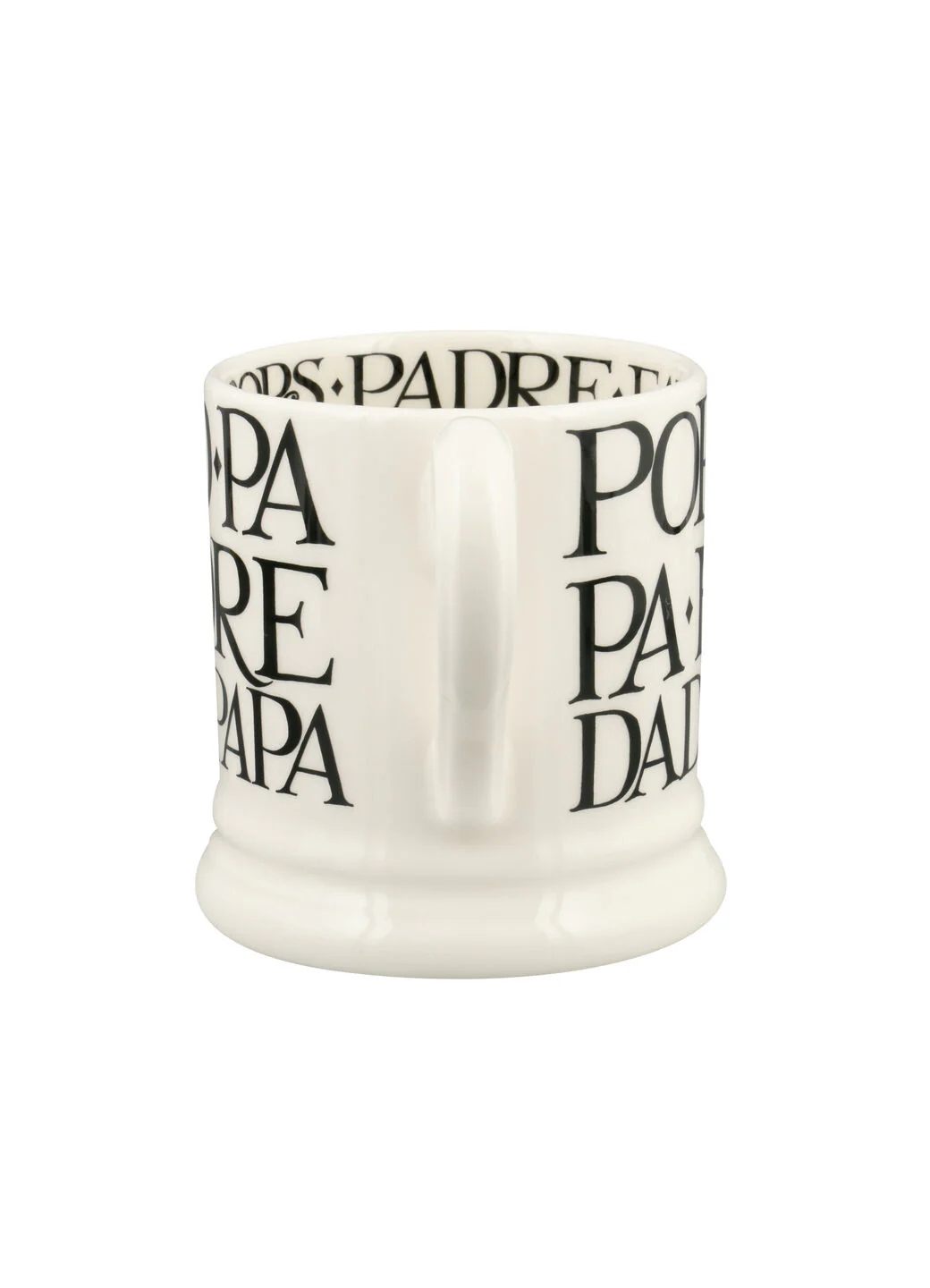 Black Toast Dad 1/2 Pint Mug - Image 3
