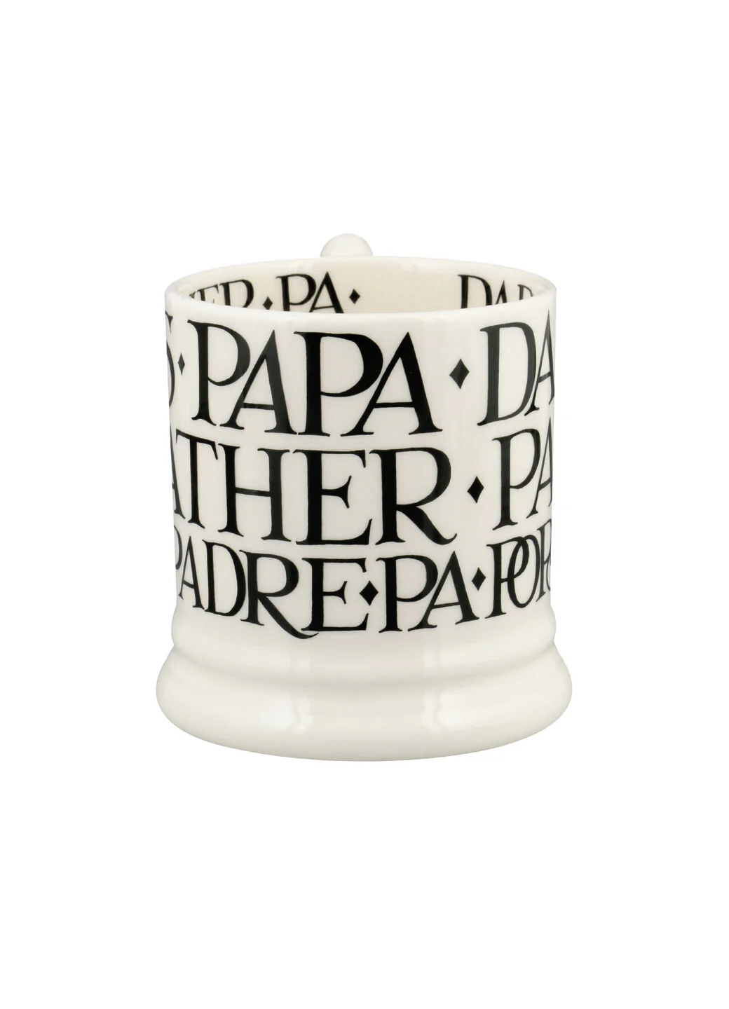 Black Toast Dad 1/2 Pint Mug - Image 5