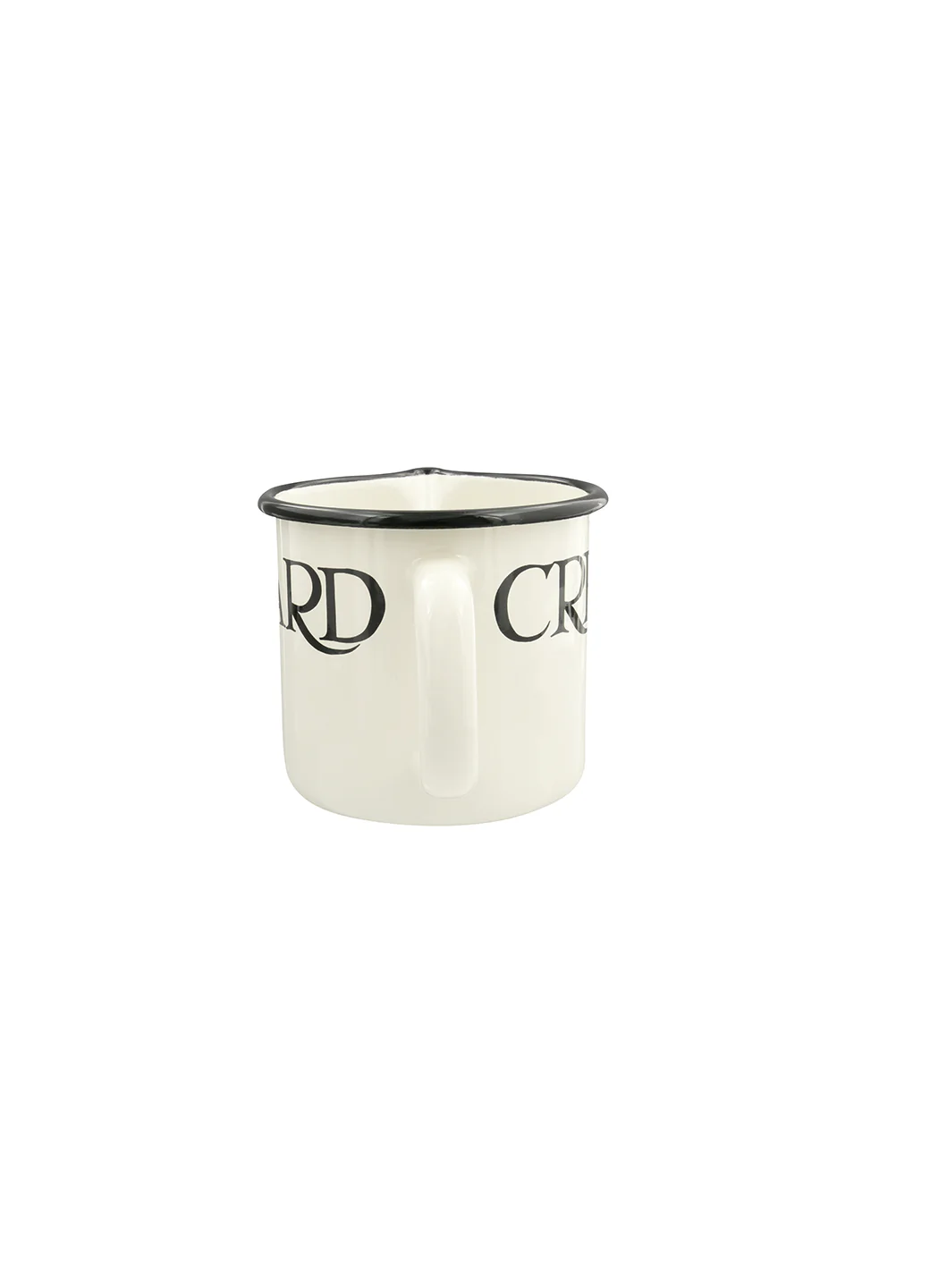 Black Toast Medium Enamel Jug - Image 3