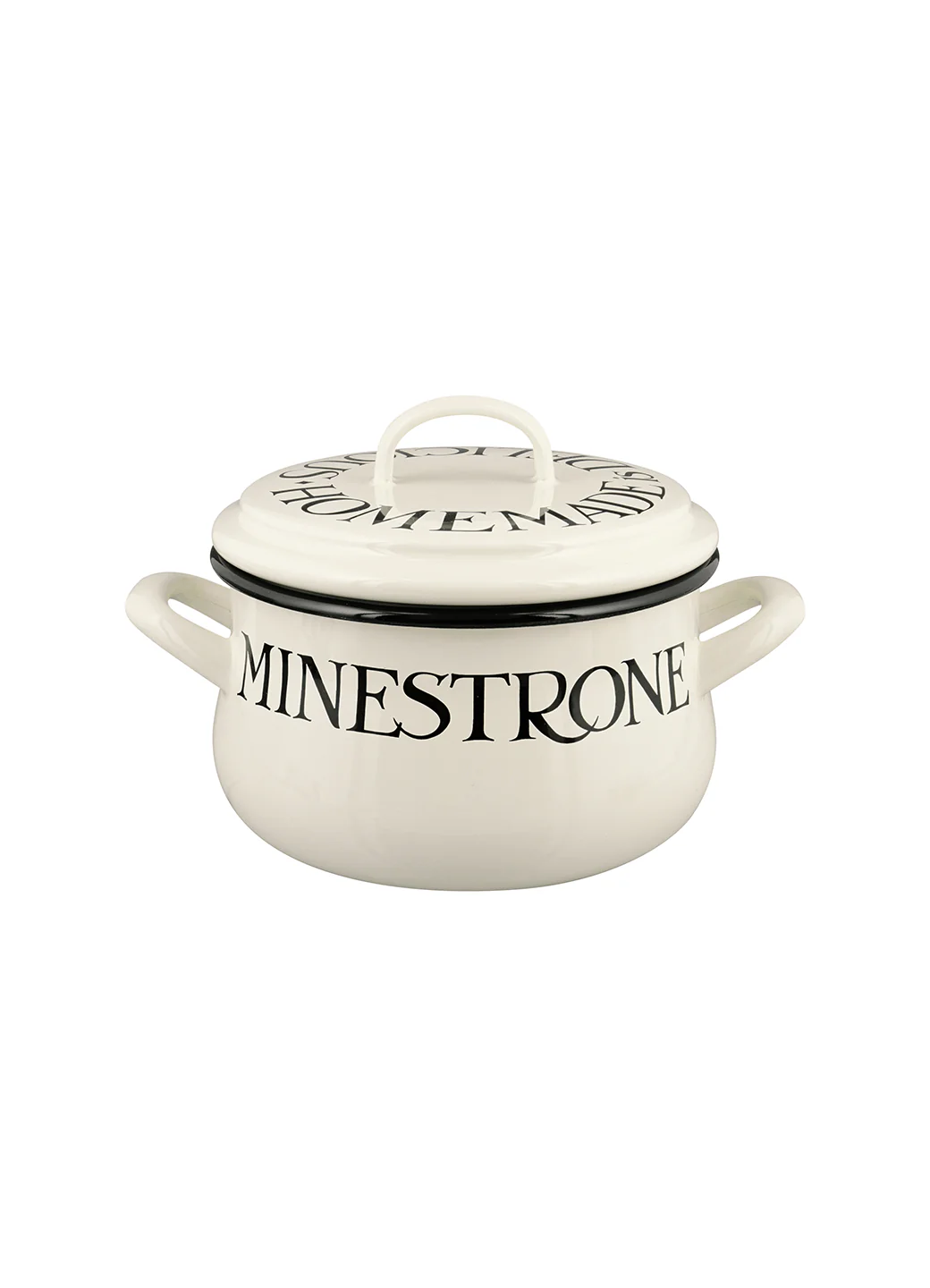 Black Toast Enamel Small Cooking Pot - Image 2