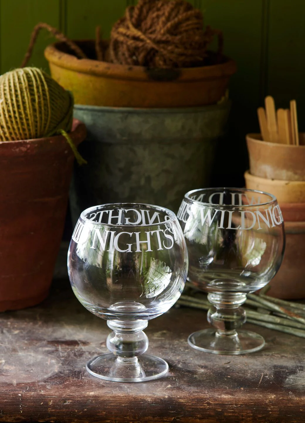 Black Toast Crystal Gin Glass - Image 3