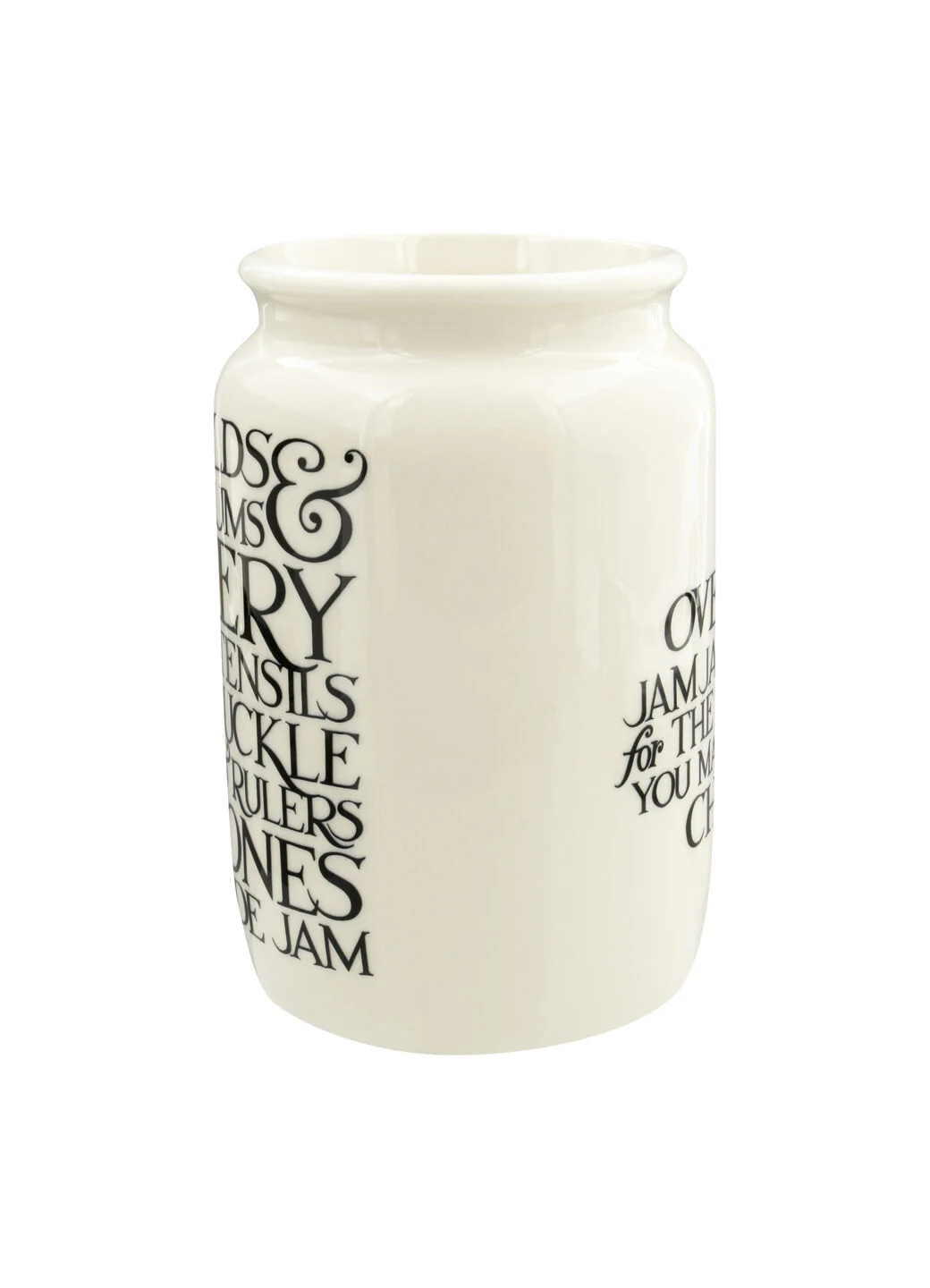 Black Toast Marigolds & Nasturtiums Large Jam Jar - Image 2