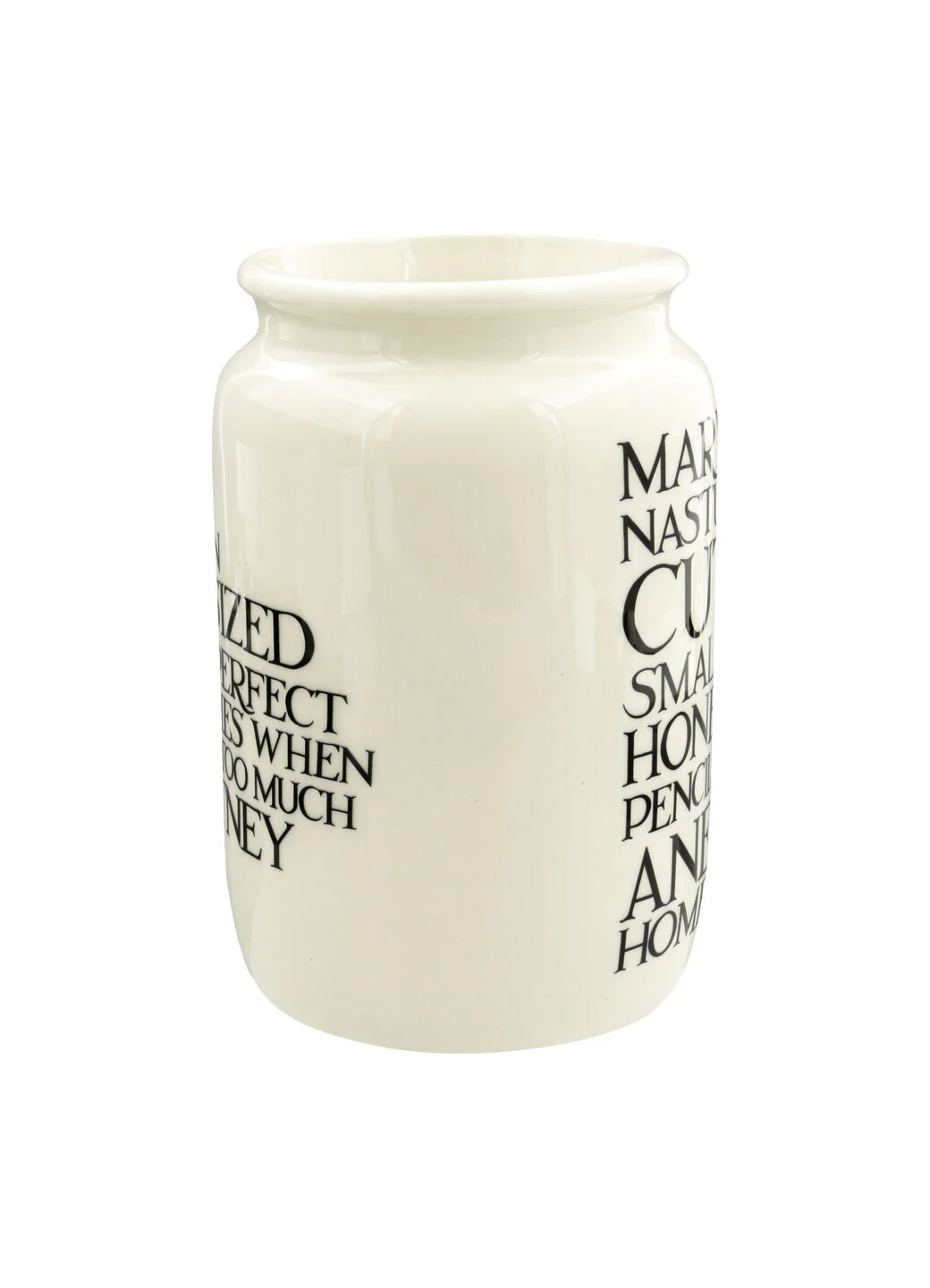 Black Toast Marigolds & Nasturtiums Large Jam Jar - Image 4
