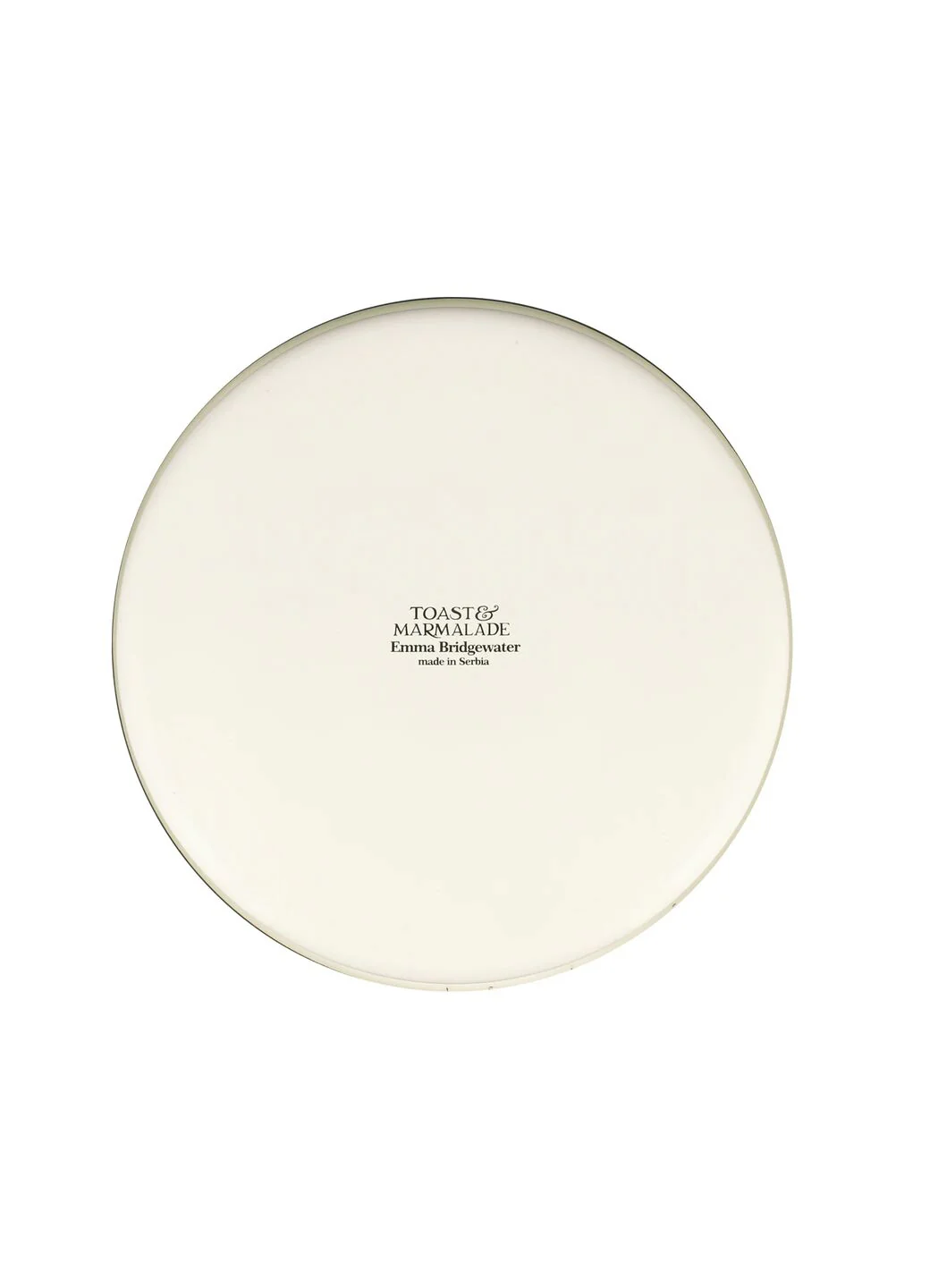 Black Toast  Medium Sweet Enamel Pie Dish - Image 5