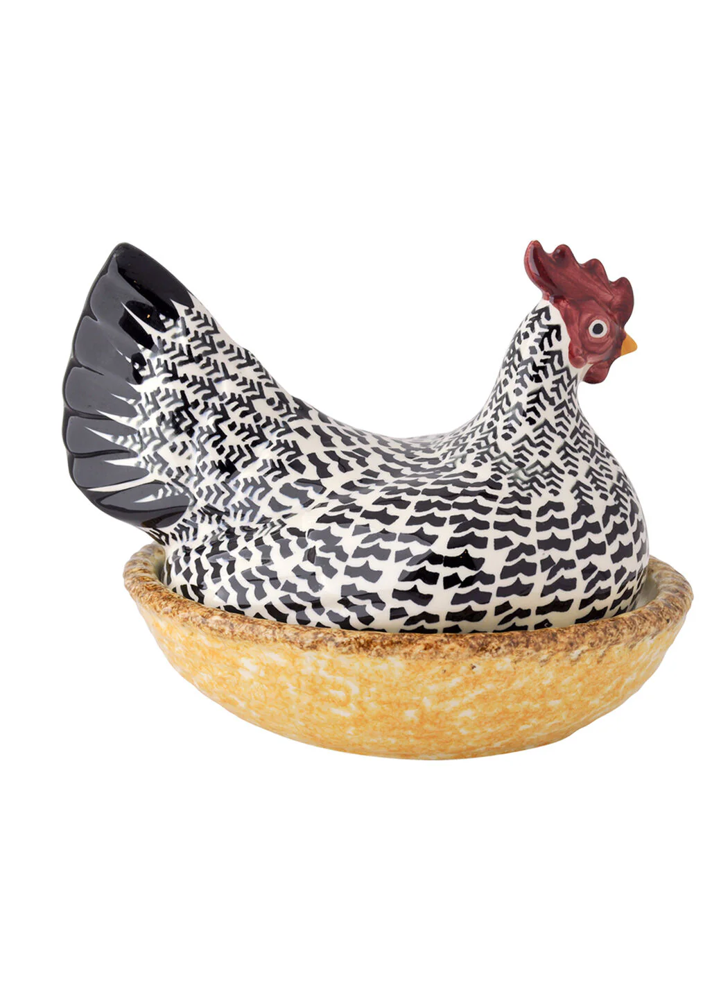 Black Toast Large Silver Hen on Nest - Image 3