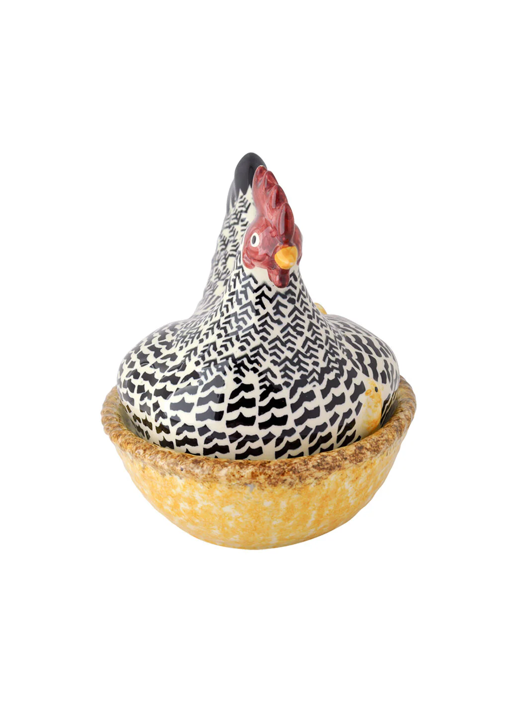 Black Toast Large Silver Hen on Nest - Image 4