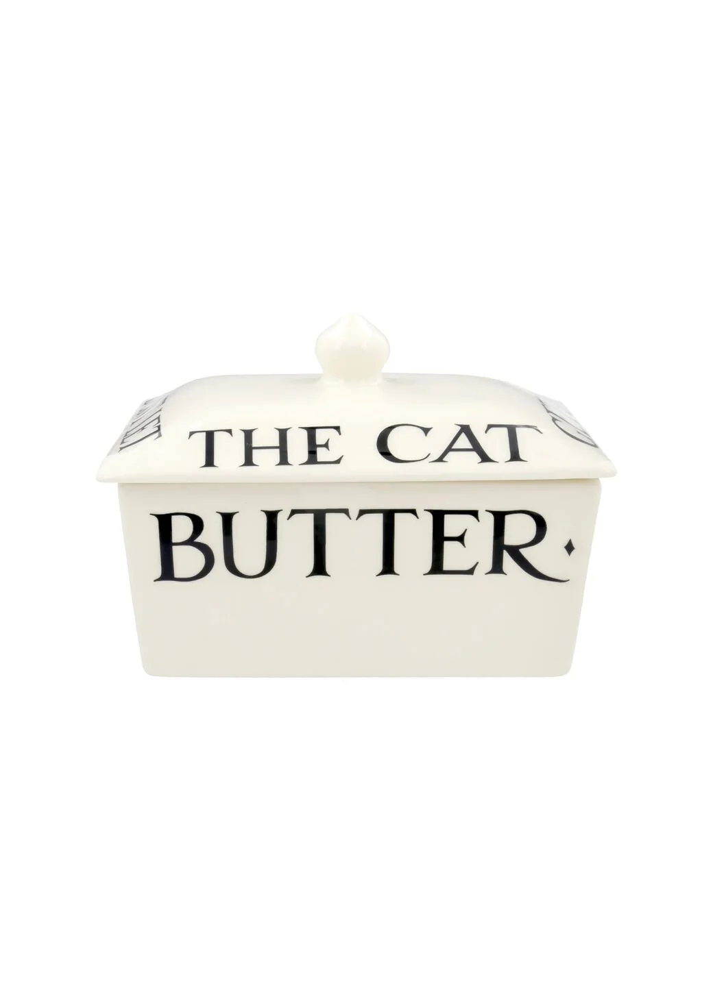 Black Toast Half a Pound Small Butter Dish - Image 4