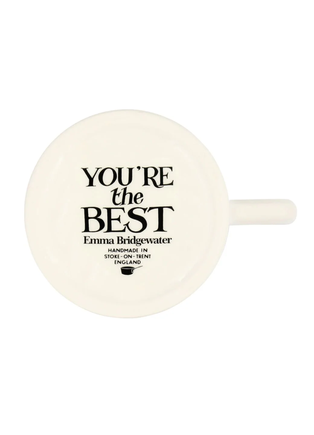 Black Toast Thank You 1/2 Pint Mug - Image 6