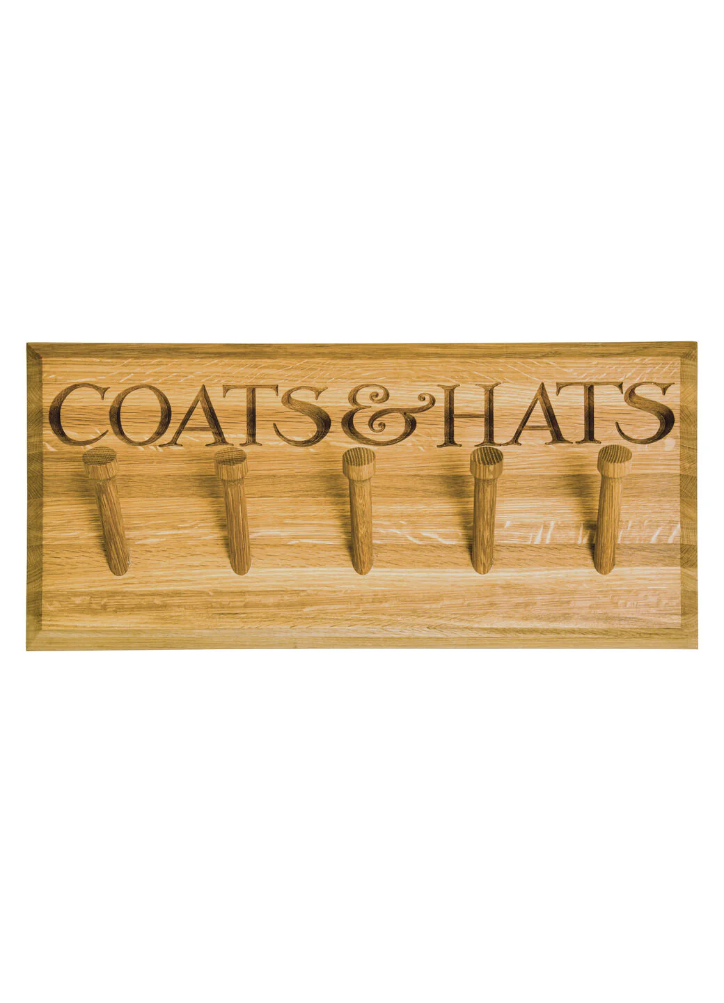 Black Toast Wooden Coat Hook - Image 2