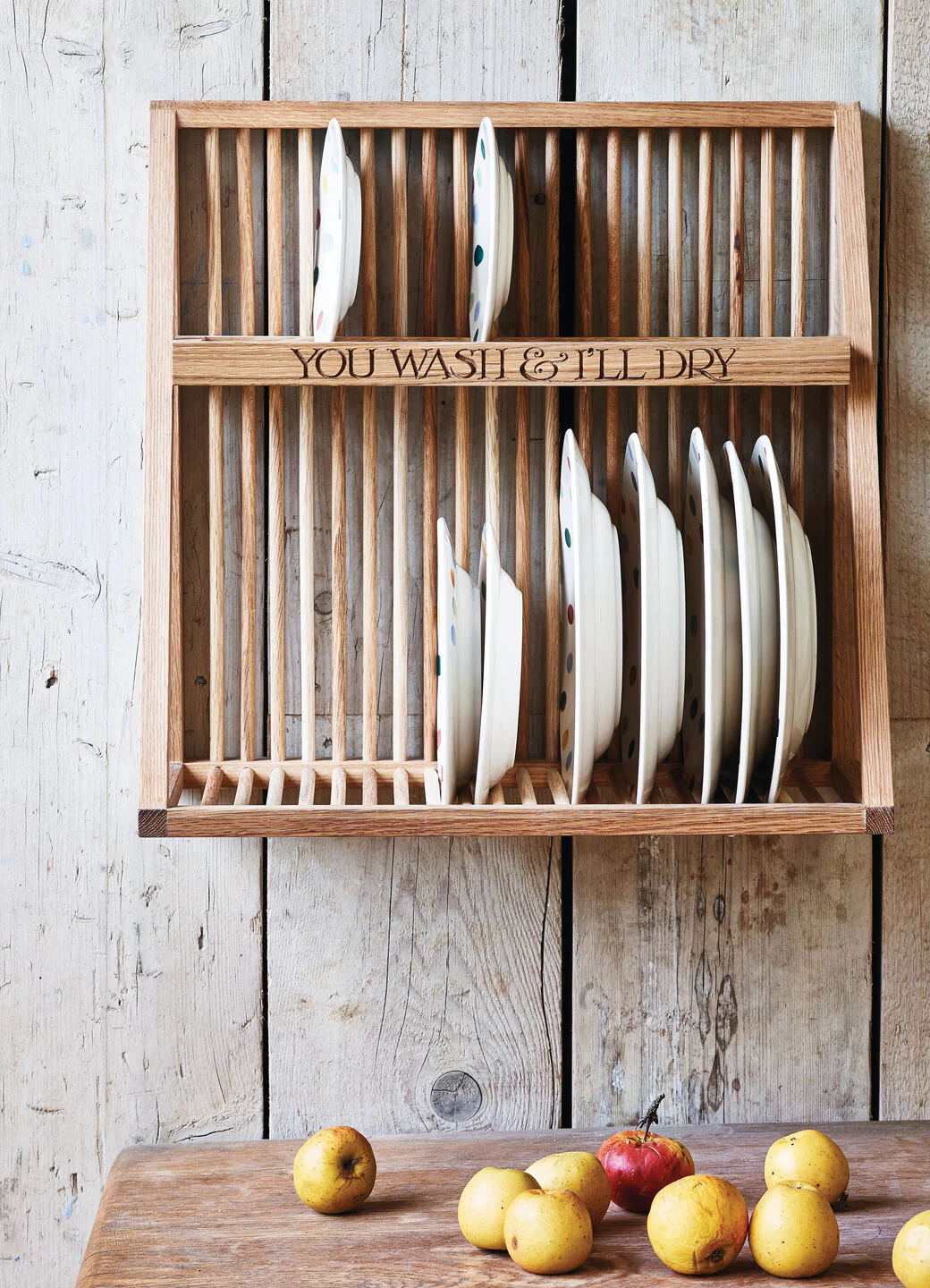 Black Toast Wooden Plate Rack - Image 5