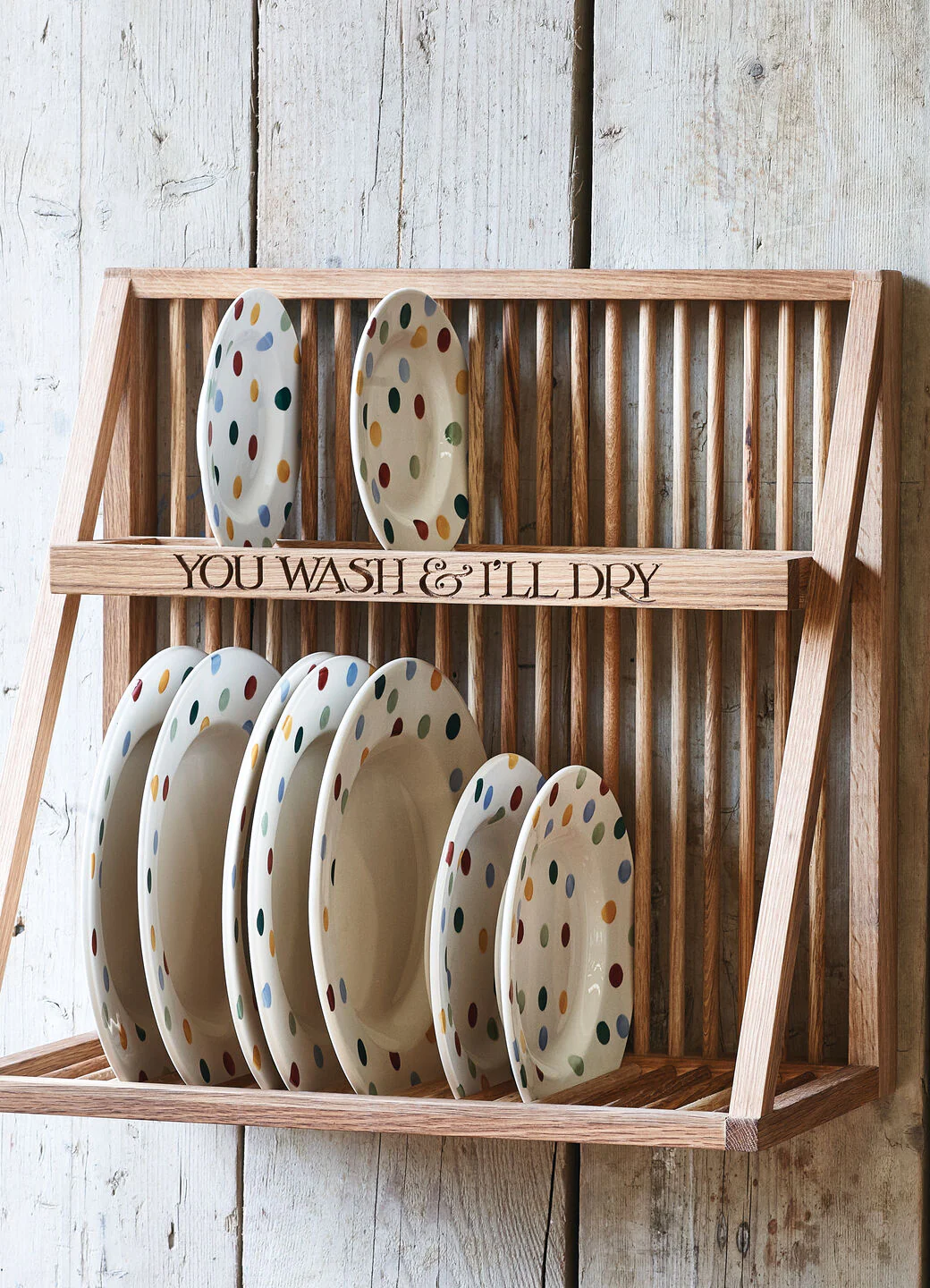 Black Toast Wooden Plate Rack - Image 6