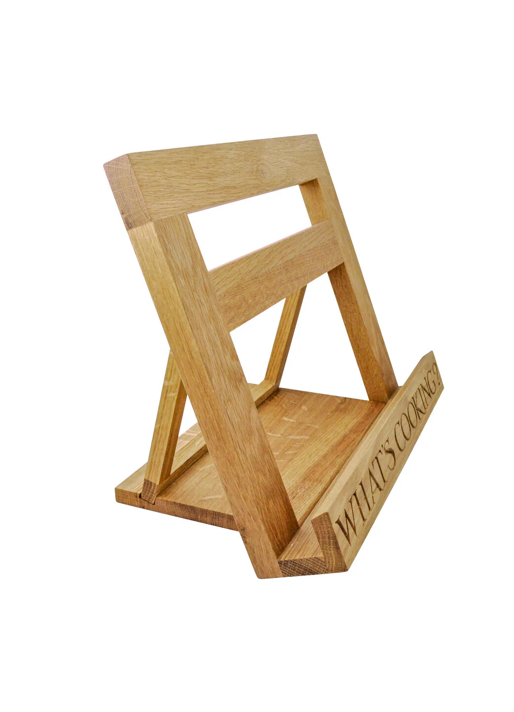 Black Toast Wooden Recipe Stand - Image 4