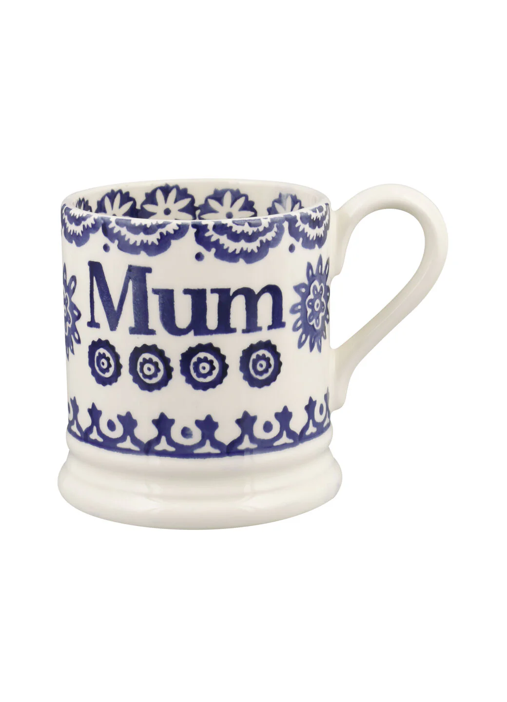 Blue Hen & Border Mum 1/2 Pint Mug - Image 2