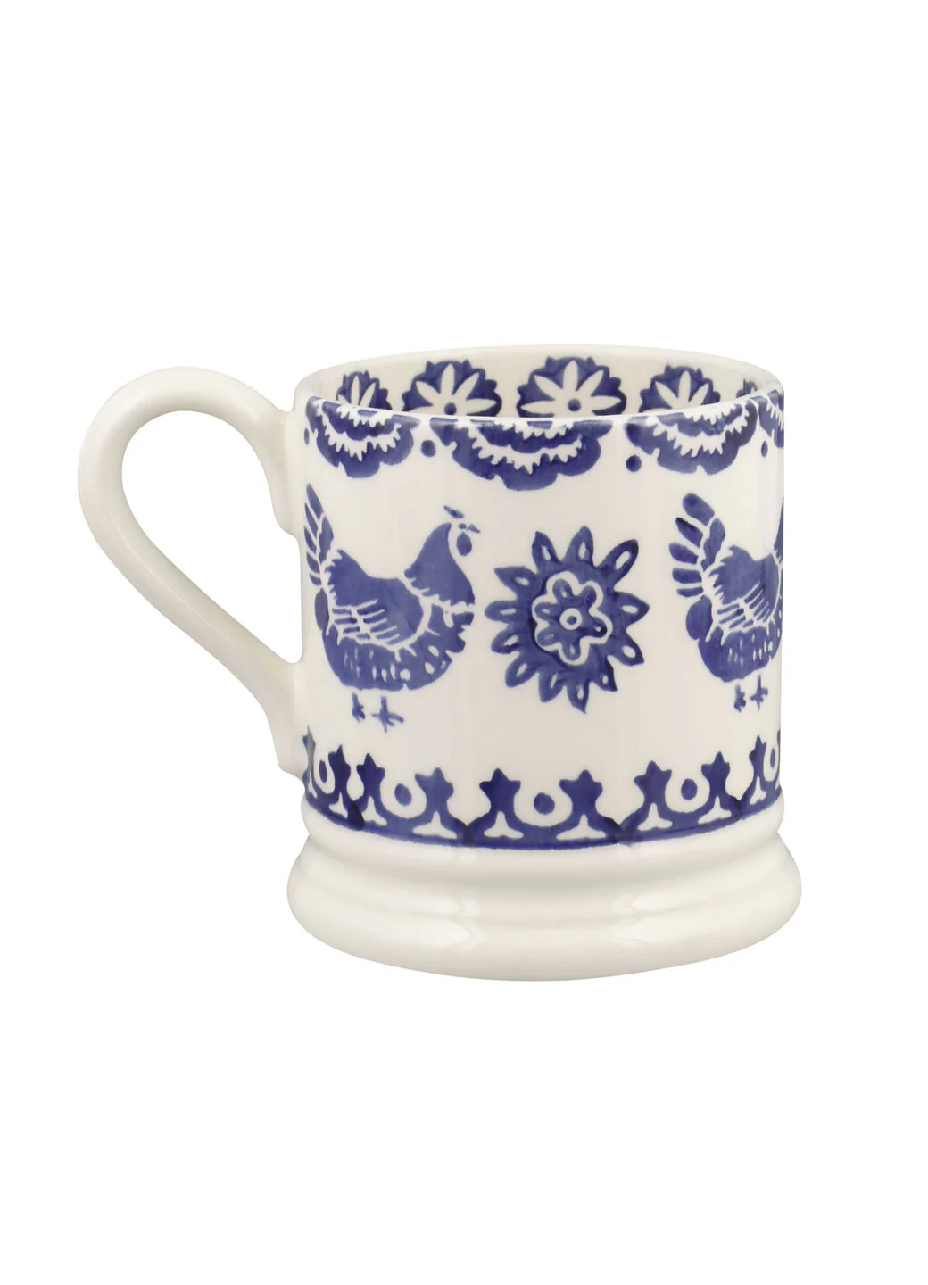 Blue Hen & Border Mum 1/2 Pint Mug - Image 4
