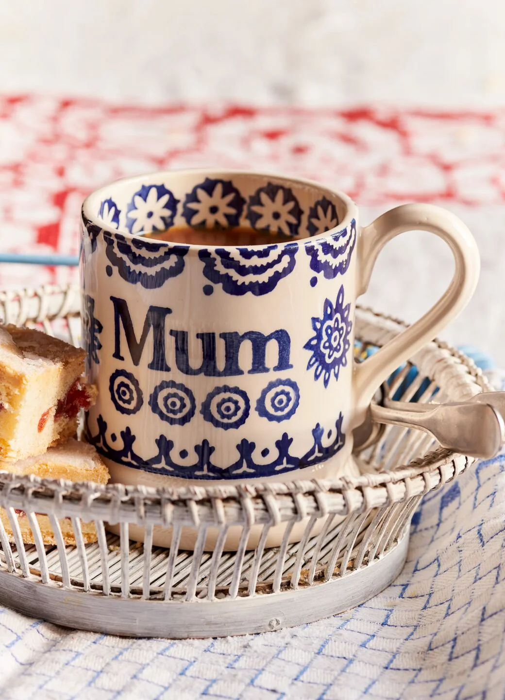 Blue Hen & Border Mum 1/2 Pint Mug - Image 6