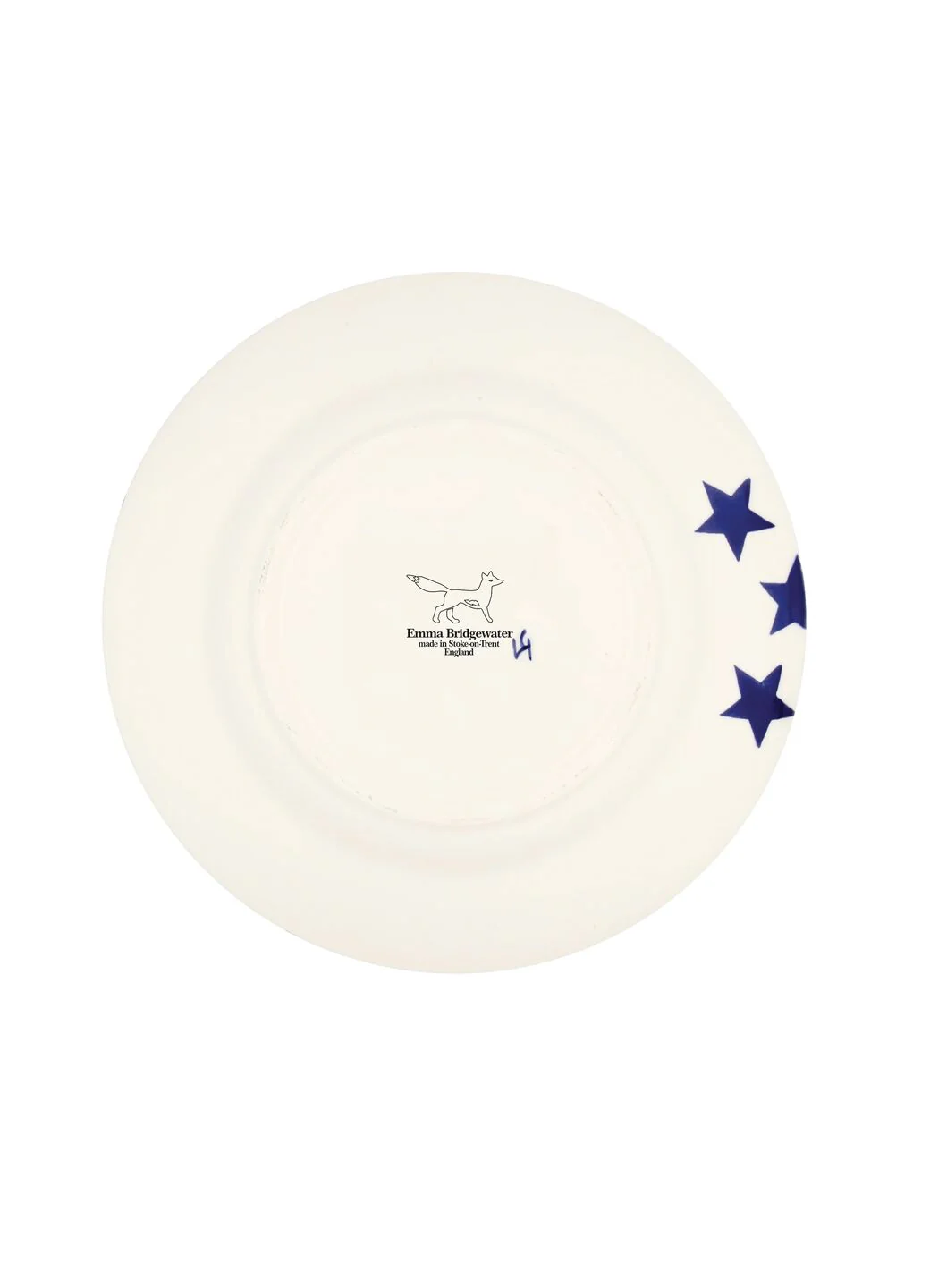 Blue Star Medium Dinner Plate, 8.5 Inch - Set of 4 - Image 4