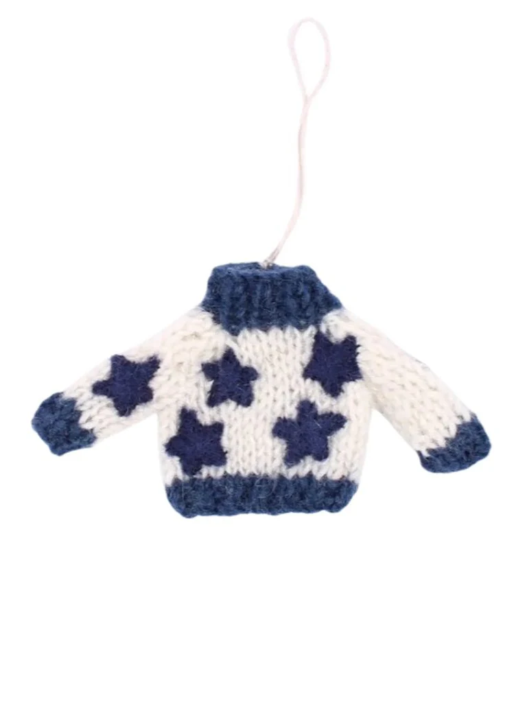 Blue Stars Jumper Decoration - Image 2