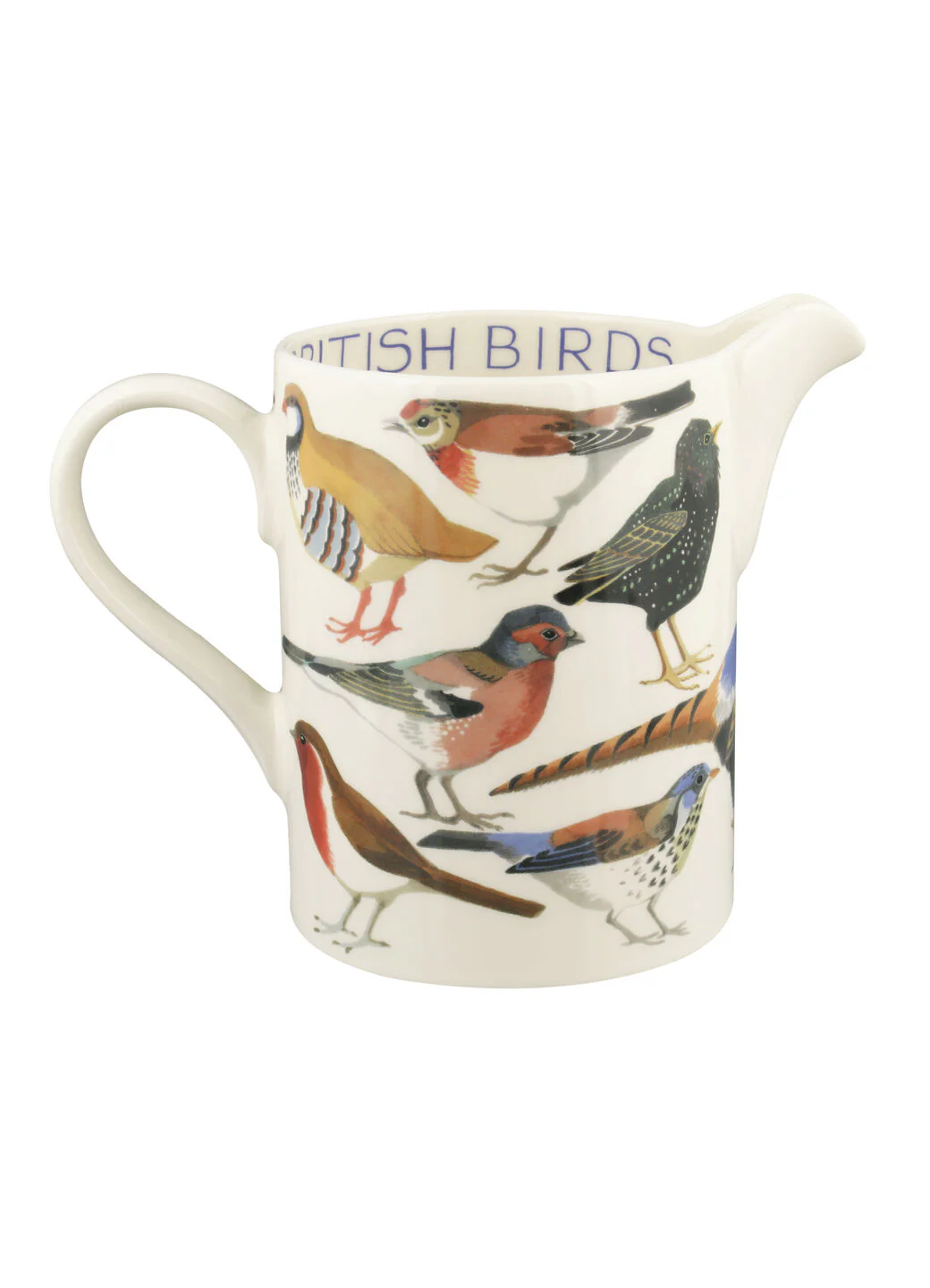 British Birds Large Straight Jug - Image 4