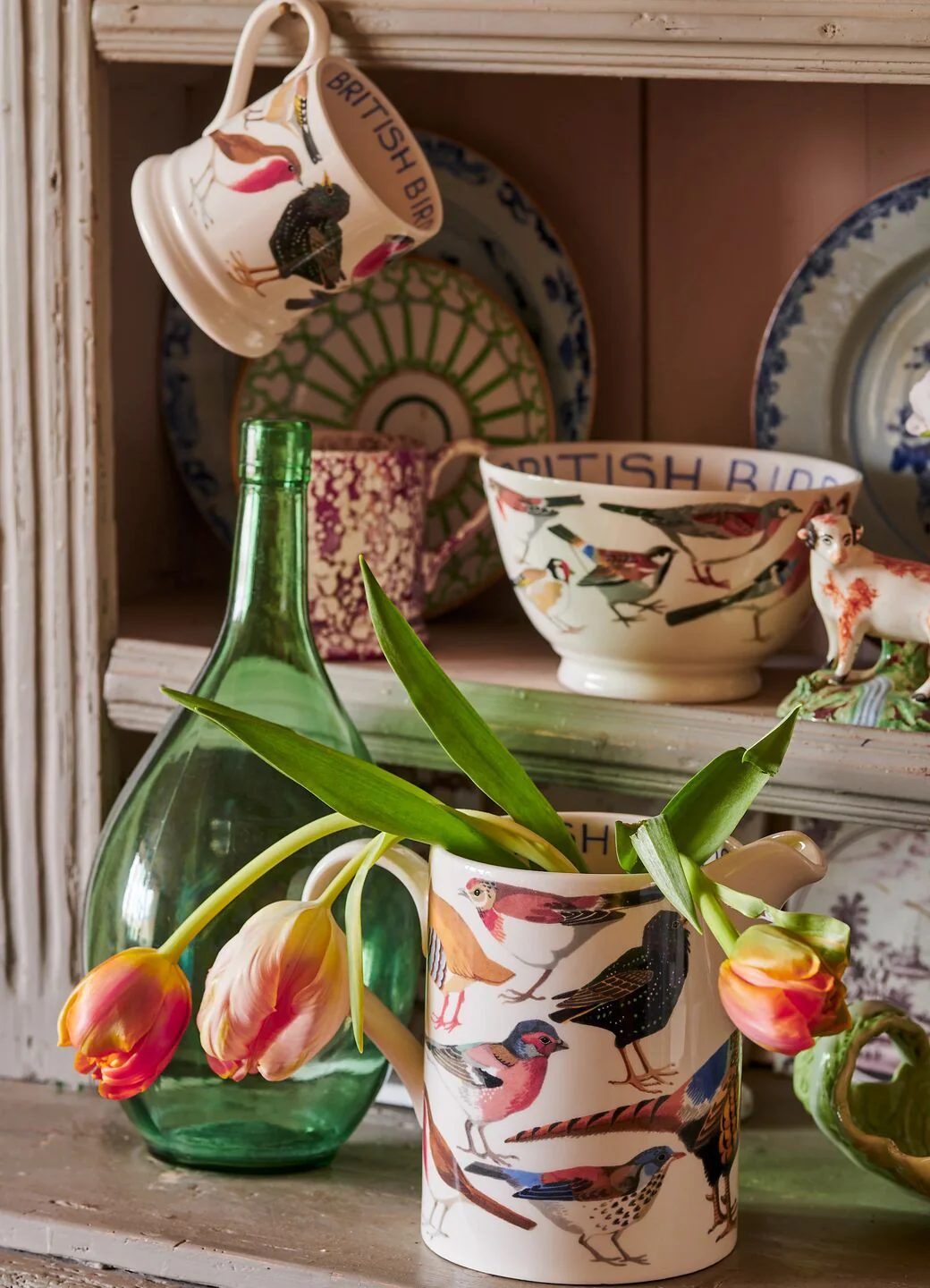 British Birds Large Straight Jug - Image 7