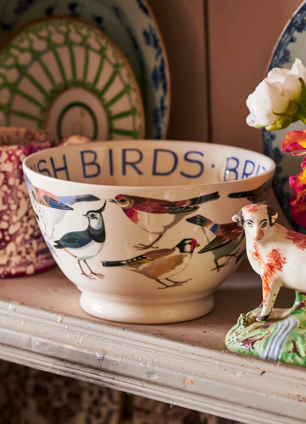 British Birds Medium Old Bowl - Image 7