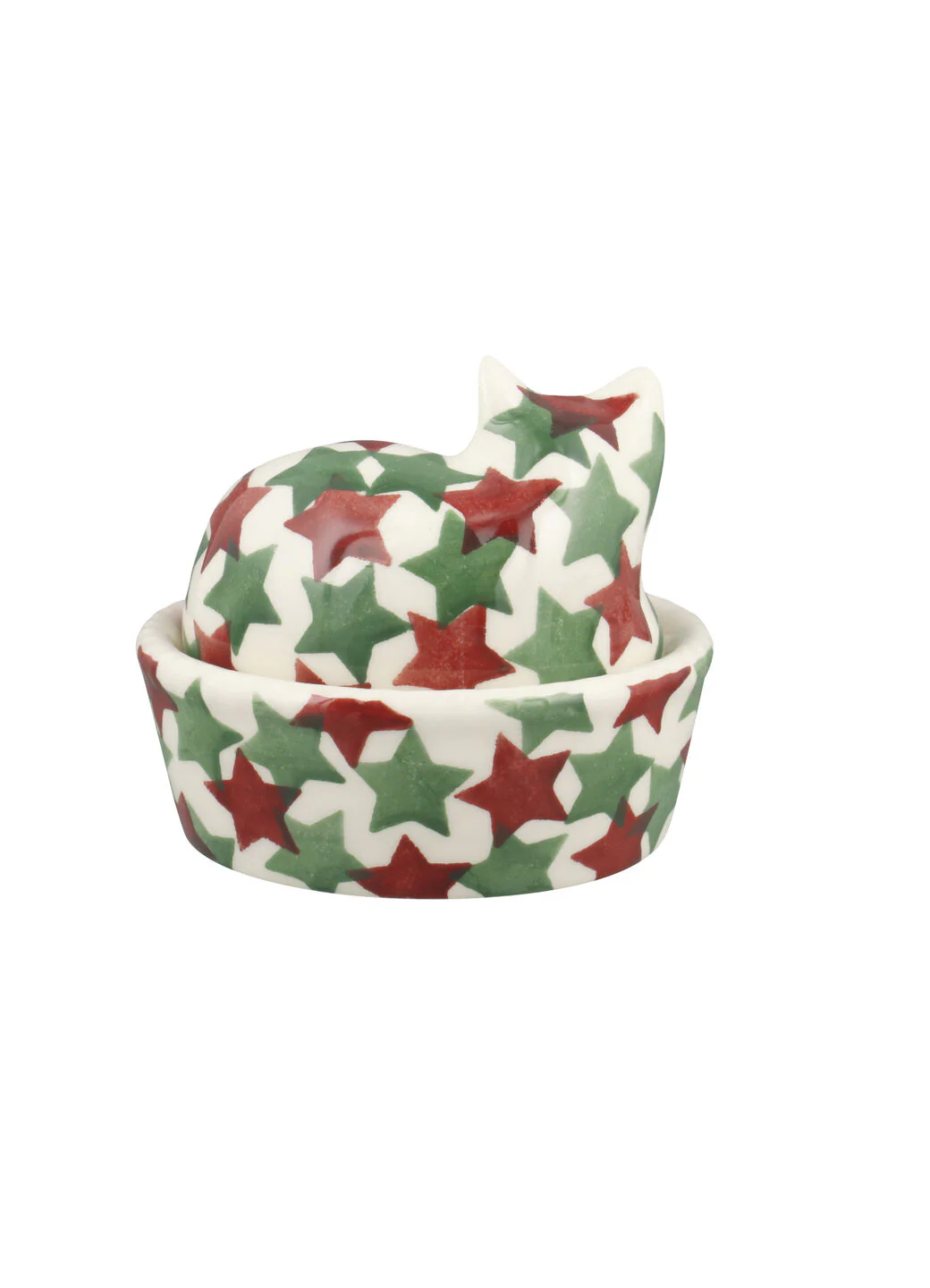 Christmas Stars Small Cat On Basket - Image 4