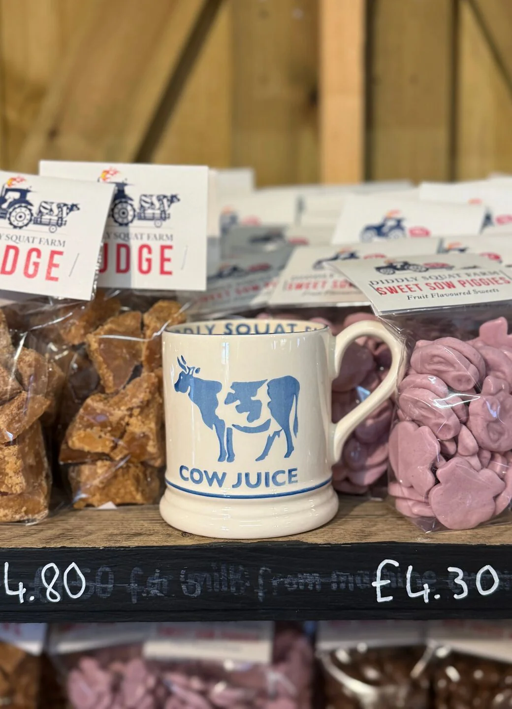 Diddly Squat Farm: Cow Juice 1/2 Pint Mug - Image 14