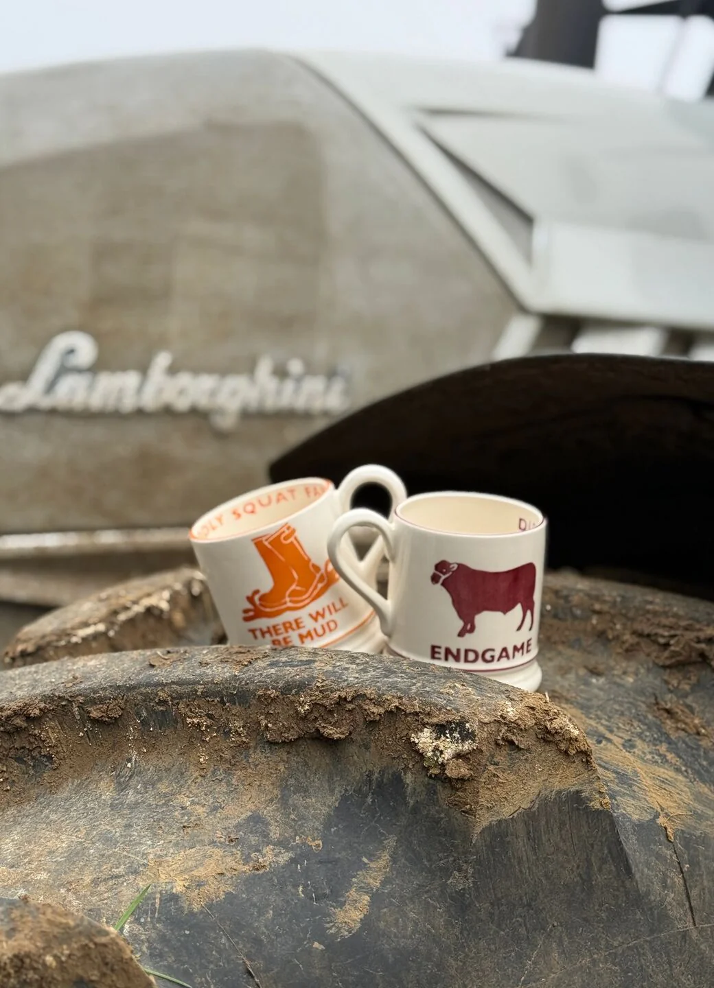 Diddly Squat Farm Endgame Bull 1/2 Pint Mug - Image 10
