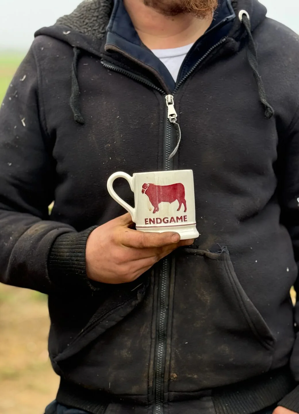 Diddly Squat Farm Endgame Bull 1/2 Pint Mug - Image 7