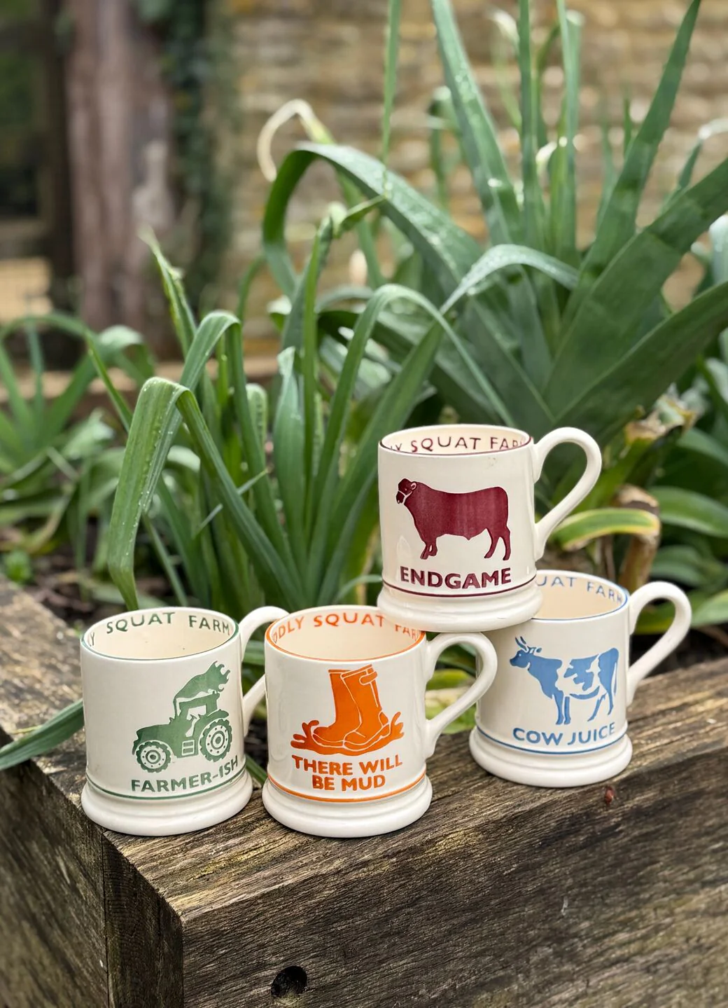 Diddly Squat Farm Endgame Bull 1/2 Pint Mug - Image 9