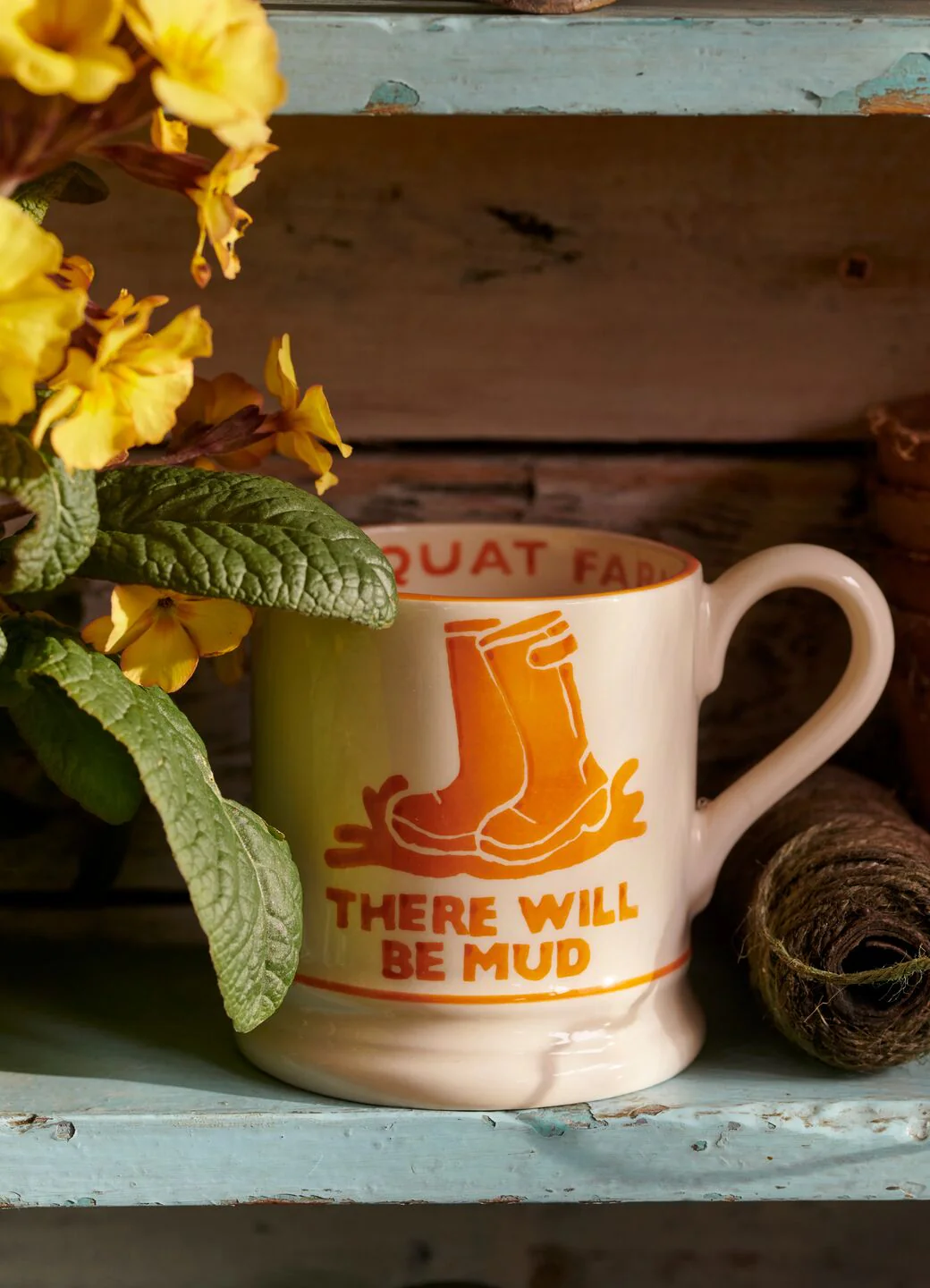Diddly Squat Farm There Will Be Mud 1/2 Pint Mug - Image 10