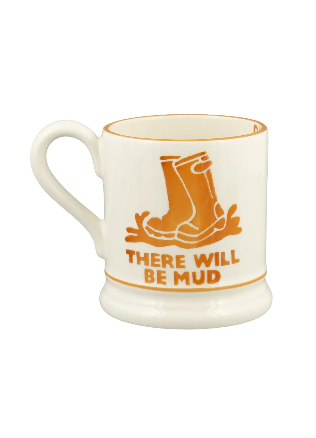 Diddly Squat Farm There Will Be Mud 1/2 Pint Mug - Image 3