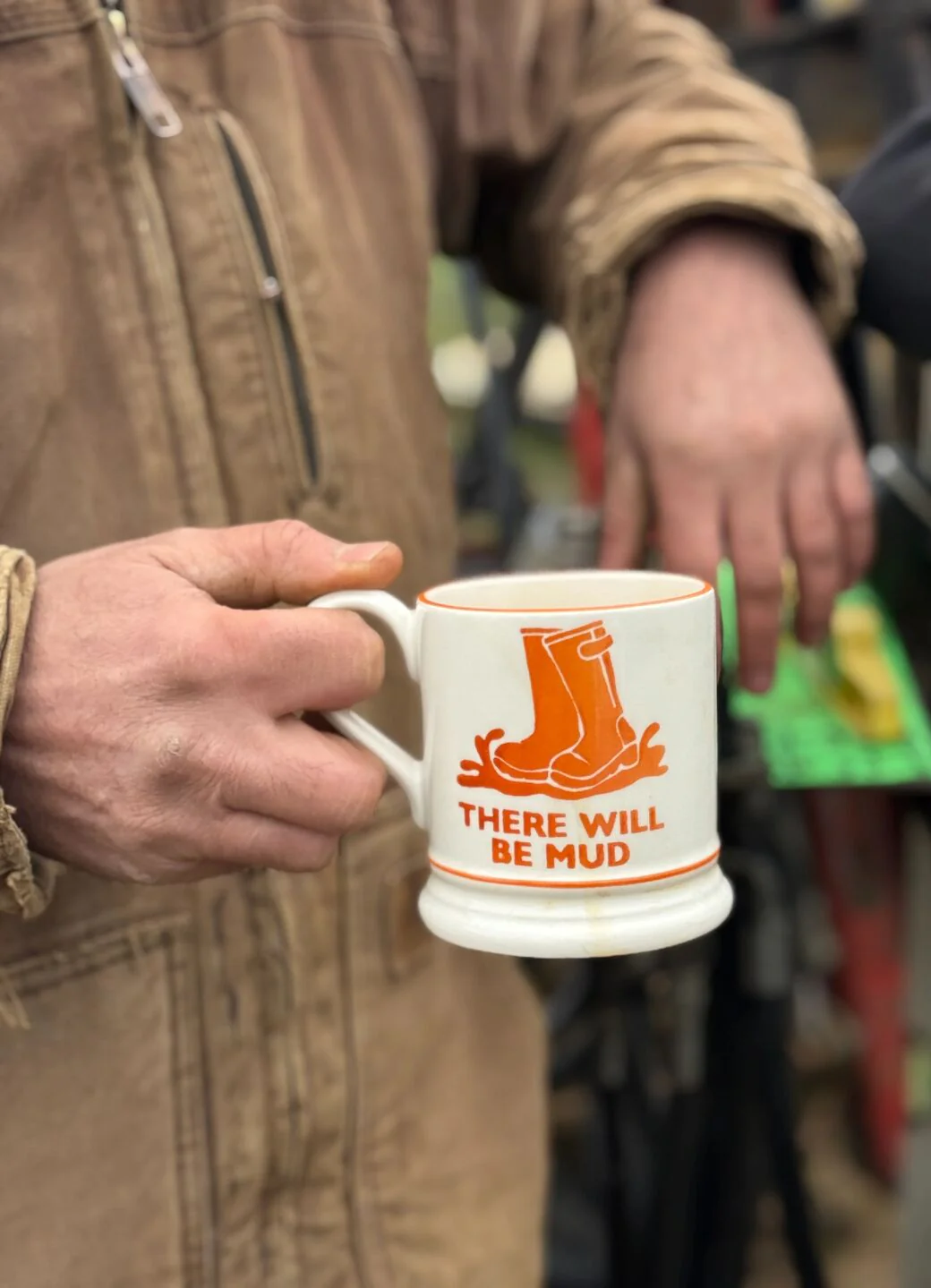 Diddly Squat Farm There Will Be Mud 1/2 Pint Mug - Image 7
