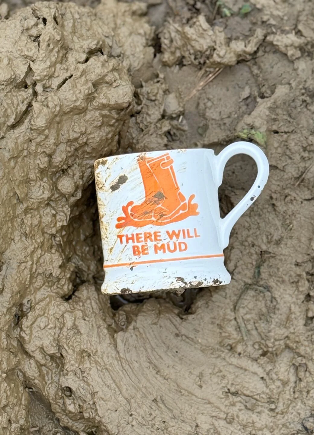 Diddly Squat Farm There Will Be Mud 1/2 Pint Mug - Image 8