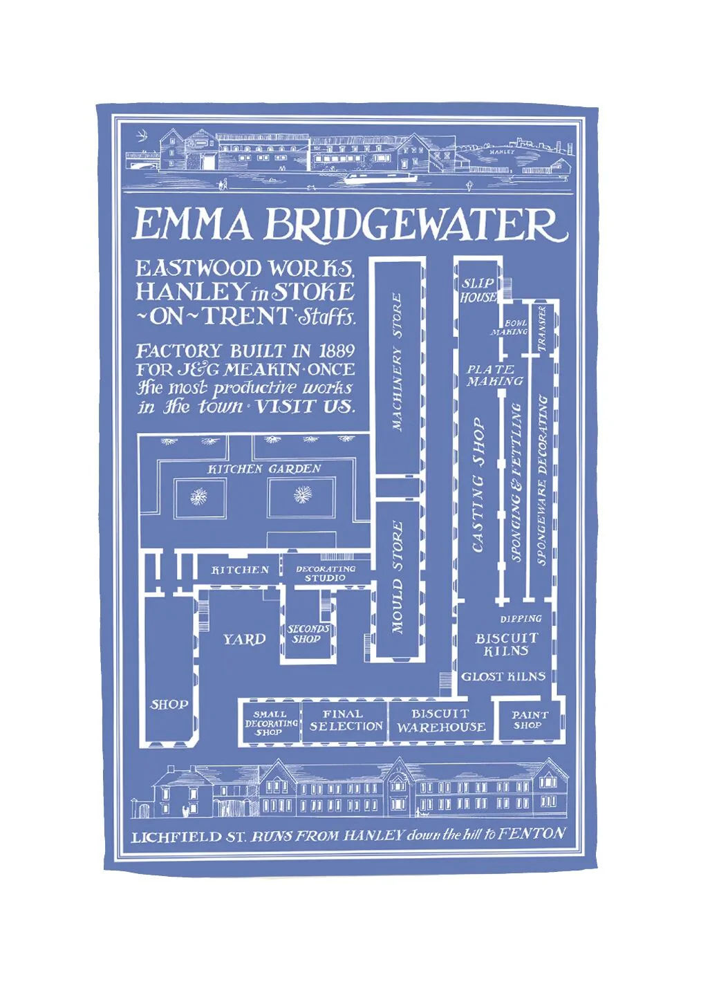 Factory Tea Towel - Image 2