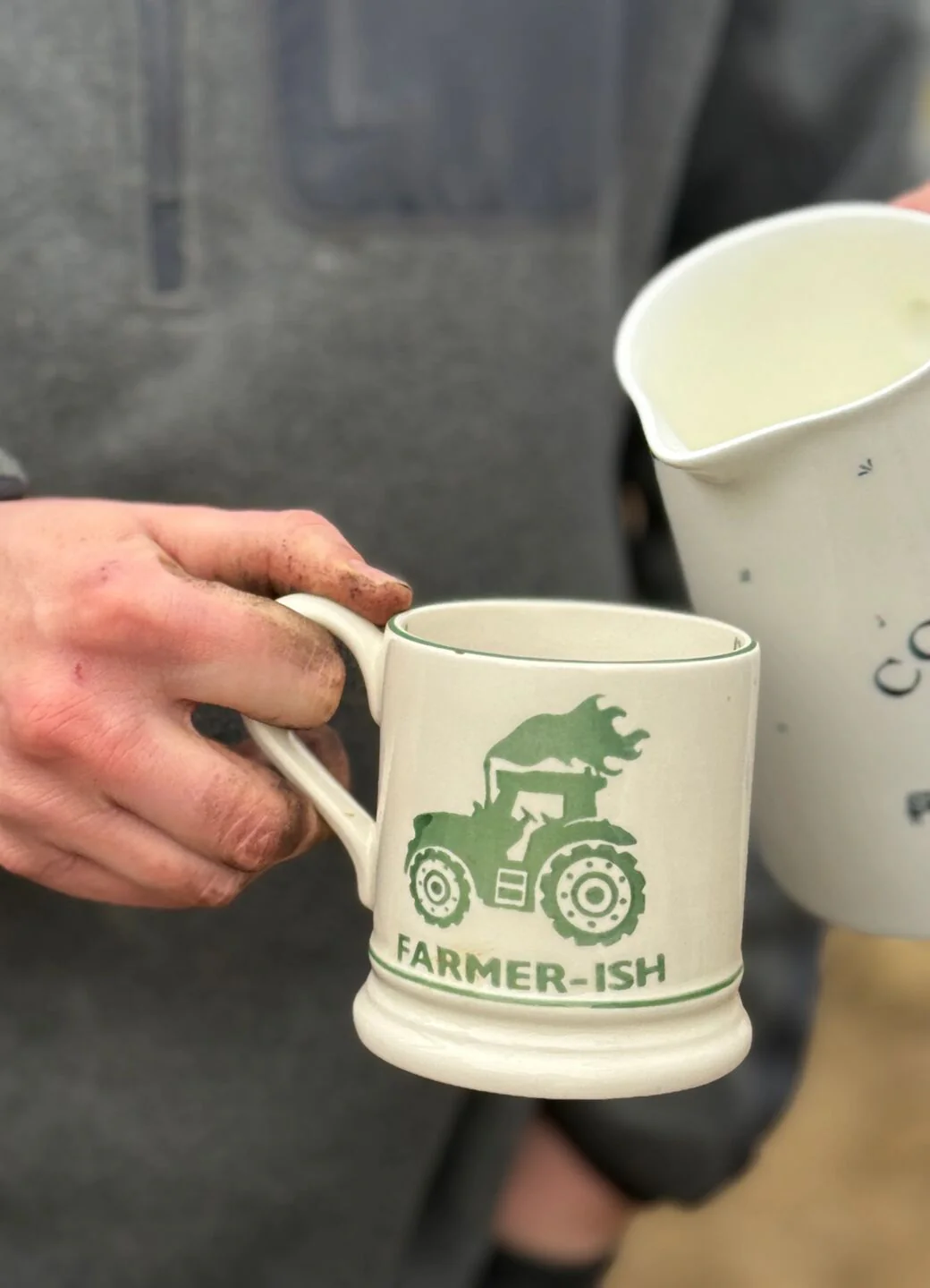 Diddly Squat Farm: Farmer-Ish 1/2 Pint Mug - Image 9