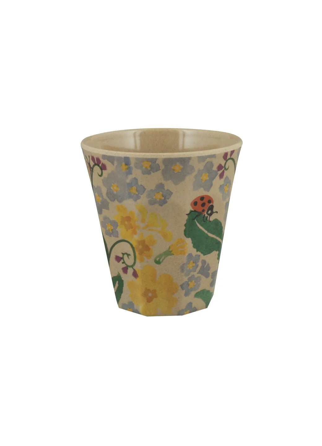 Forget Me Not & Primrose Rice Husk Beaker - Image 2