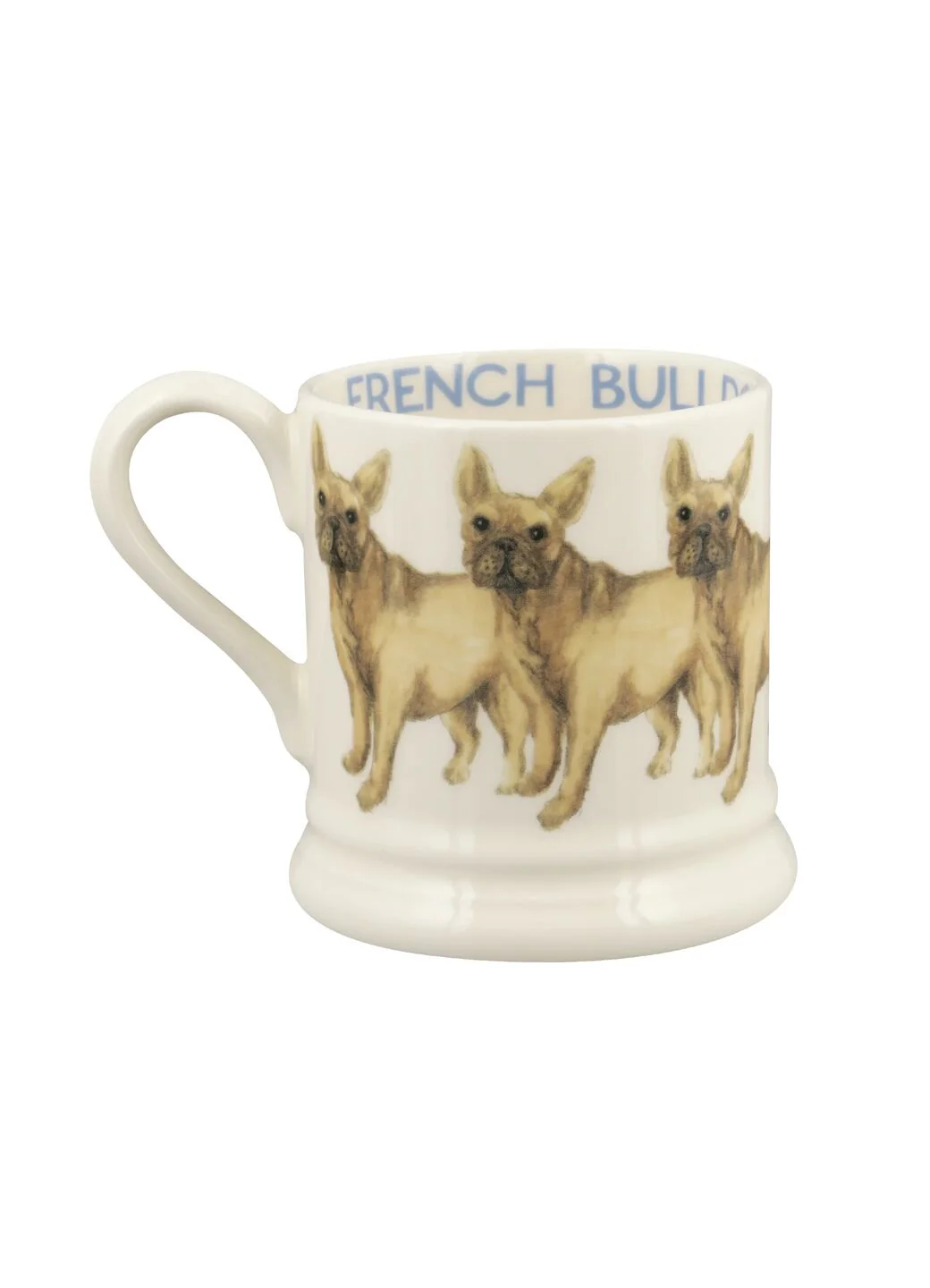 French Bulldog 1/2 Pint Mug - Image 3