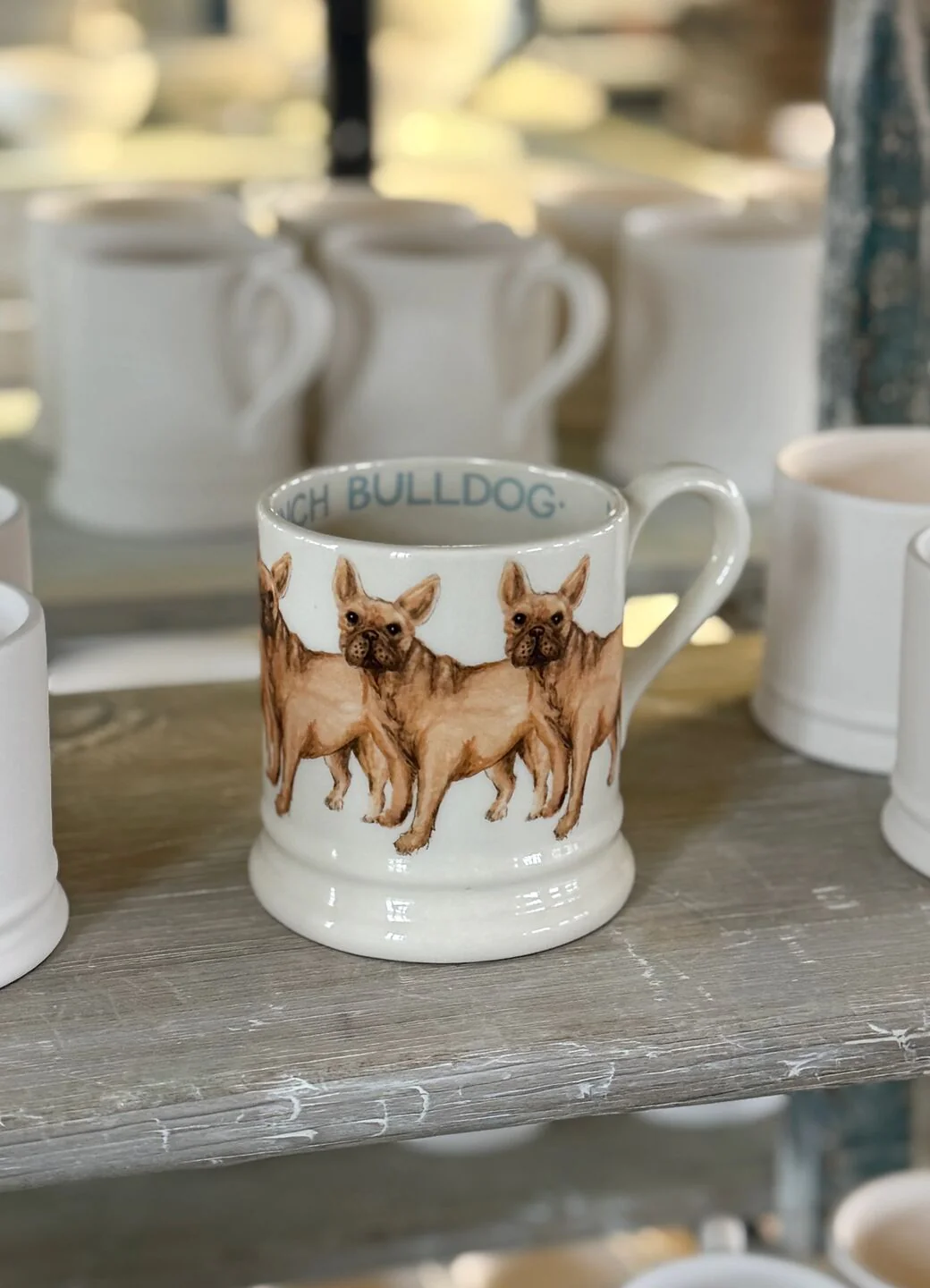 French Bulldog 1/2 Pint Mug - Image 6